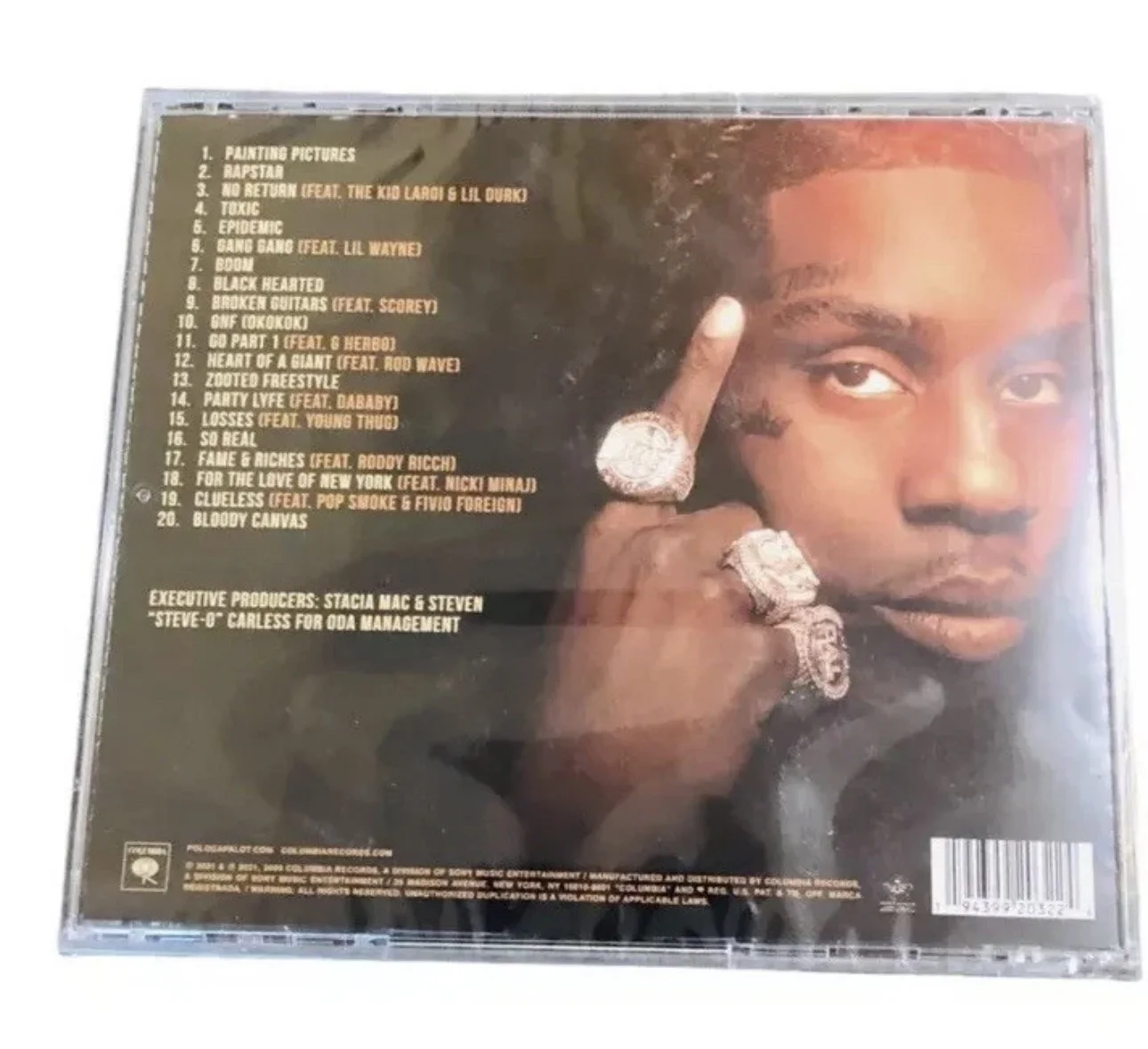 Hall of Fame by Polo G Autographed Music CD Signed Rapper Album New Sealed, изображение 2