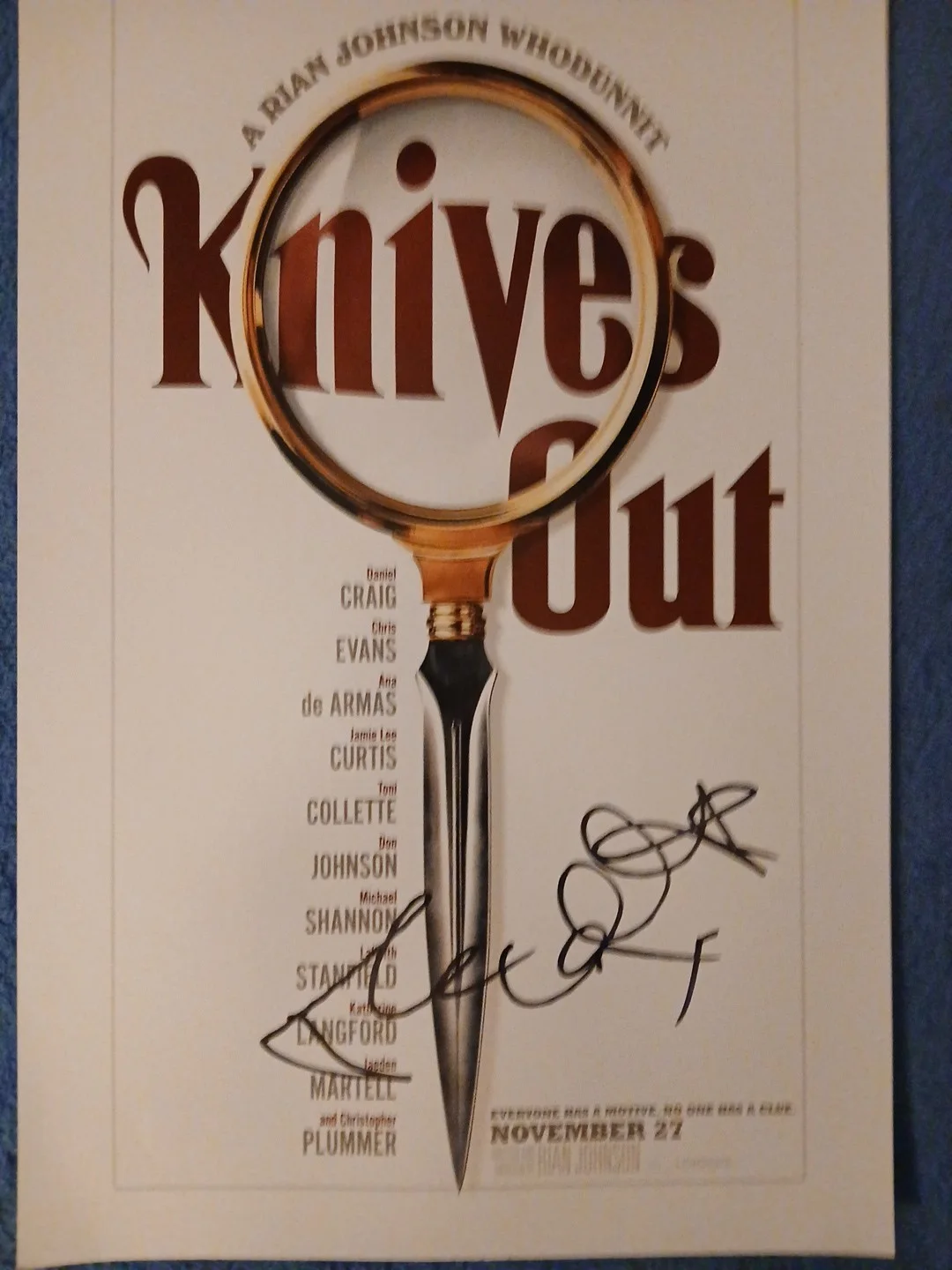 toni collette — TONI COLLETTE Hand Signed 🔥 KNIVES OUT 11X17 Photo 📸, image 2