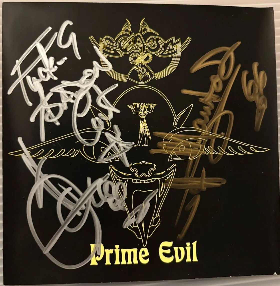 🔥 Venom Prime Evil CD – SIGNED – Rare Collectible, image 2
