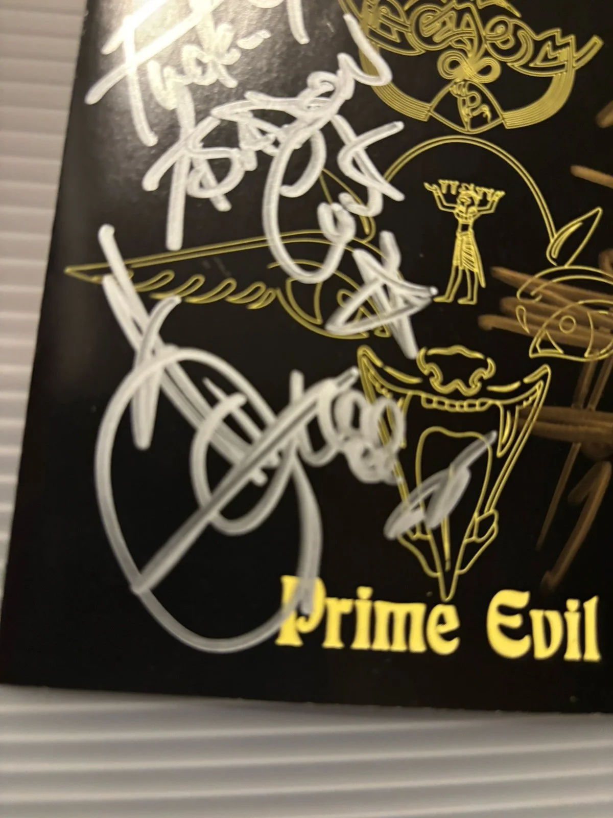 🔥 Venom Prime Evil CD – SIGNED – Rare Collectible, image 5