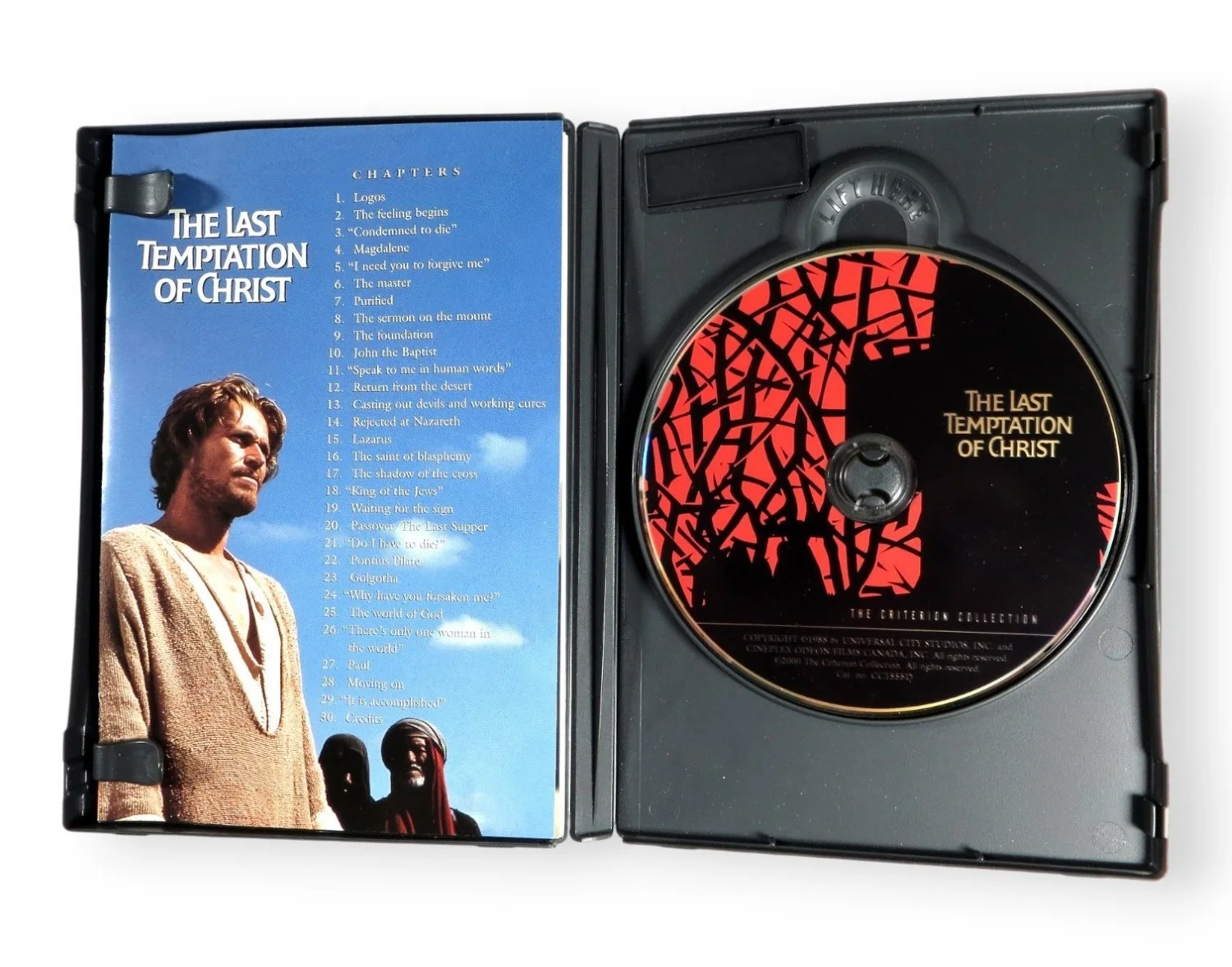 Martin Scorsese — Martin Scorsese Signed Autograph DVD Cover Last Temptation of Christ JSA CJ07760, изображение 2