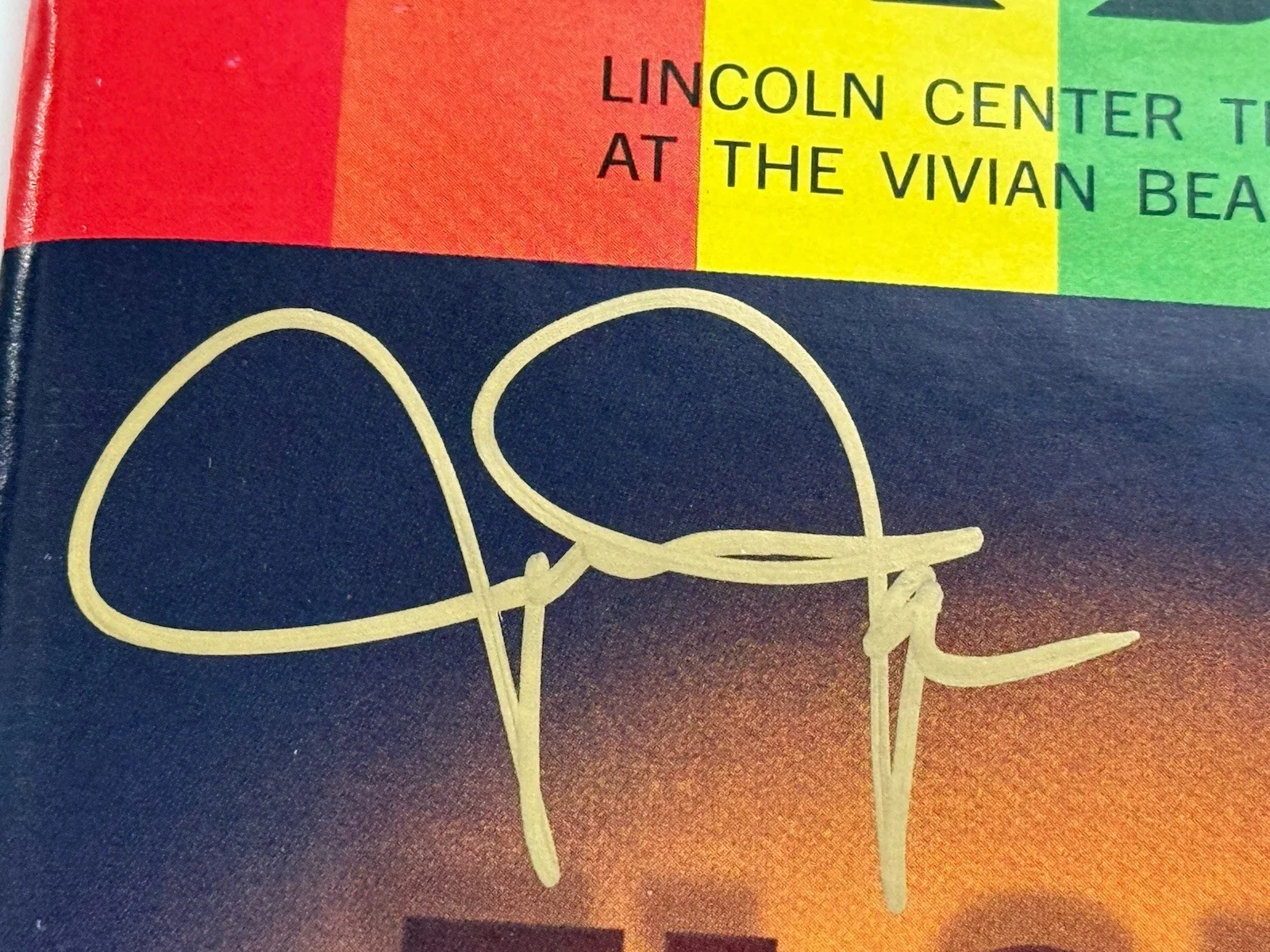 Jeremy Jordan — Floyd Collins signed Pride Broadway Playbill by Jeremy Jordan, image 2