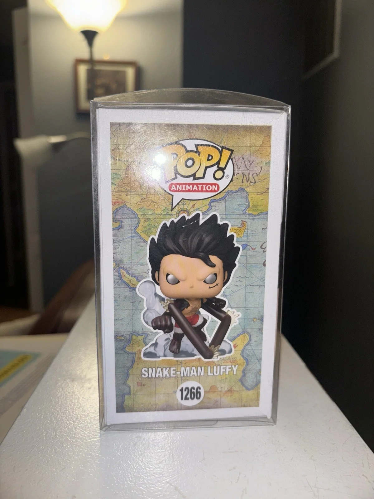 Funko Pop One Piece Snake-Man Luffy #1266 Erica Schroeder Signed JSA Certified, изображение 4