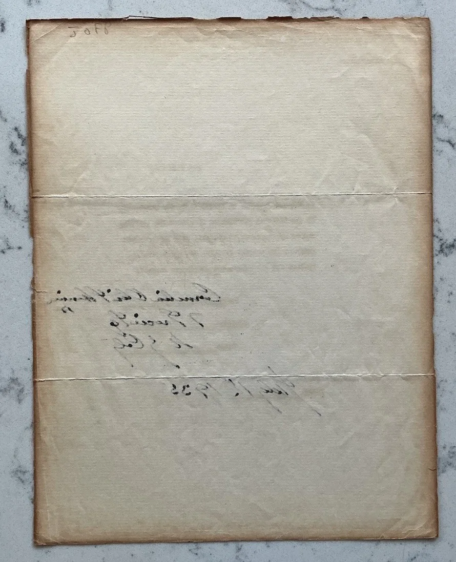 CORNELIA OTIS SKINNER STAGE ACTRESS SIGNED TLS AUTOGRAPHED LETTER 1935, image 3