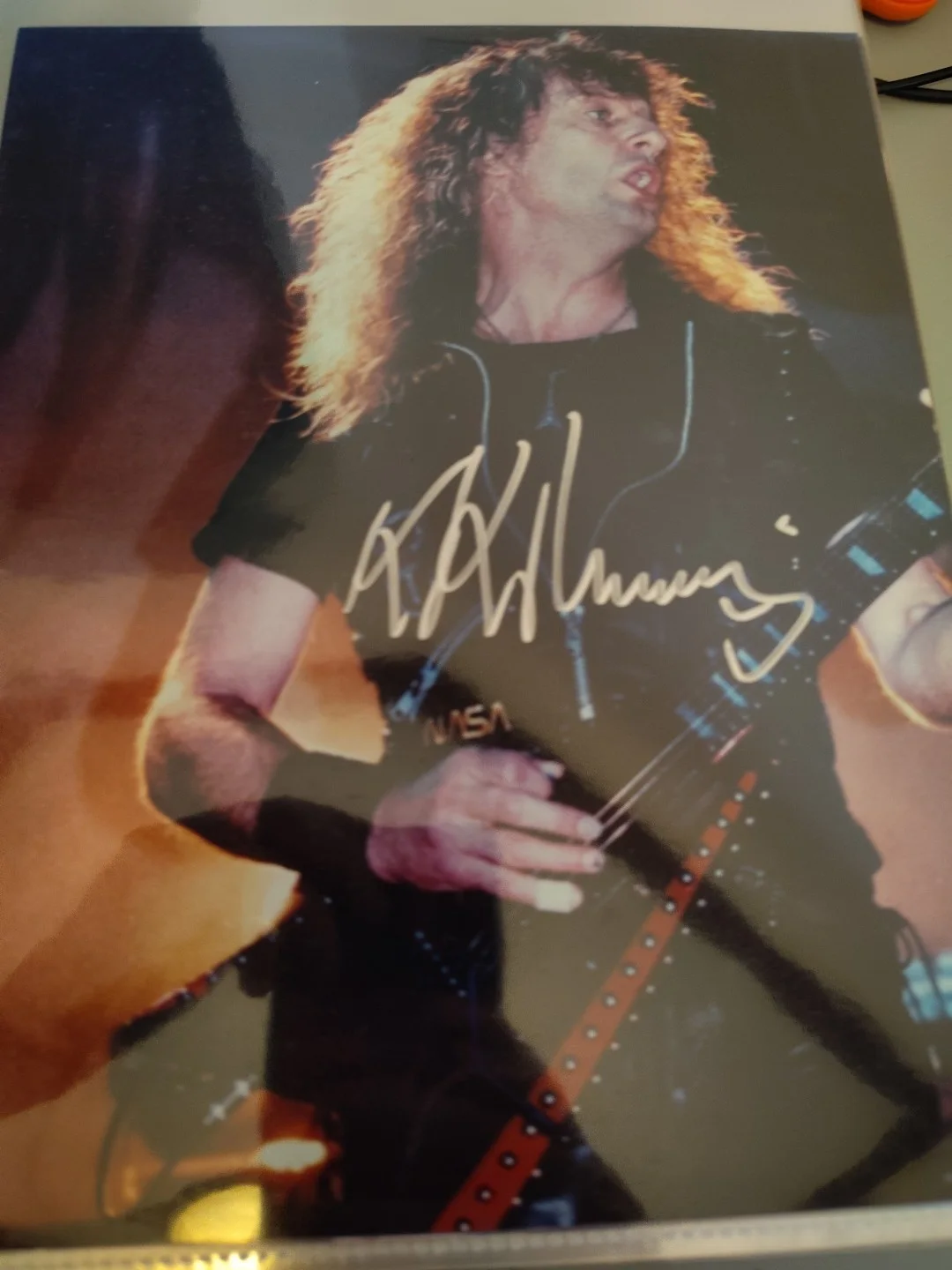Judas Priest Signed 8x10 Live Kk Downing, image 2