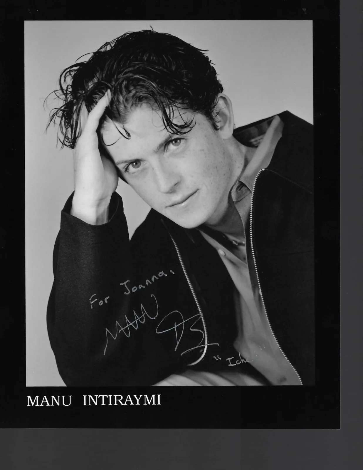 Manu Intiraymi — Star Trek: Voyager's Icheb 8 X 10 photo signed by Manu Intiraymi