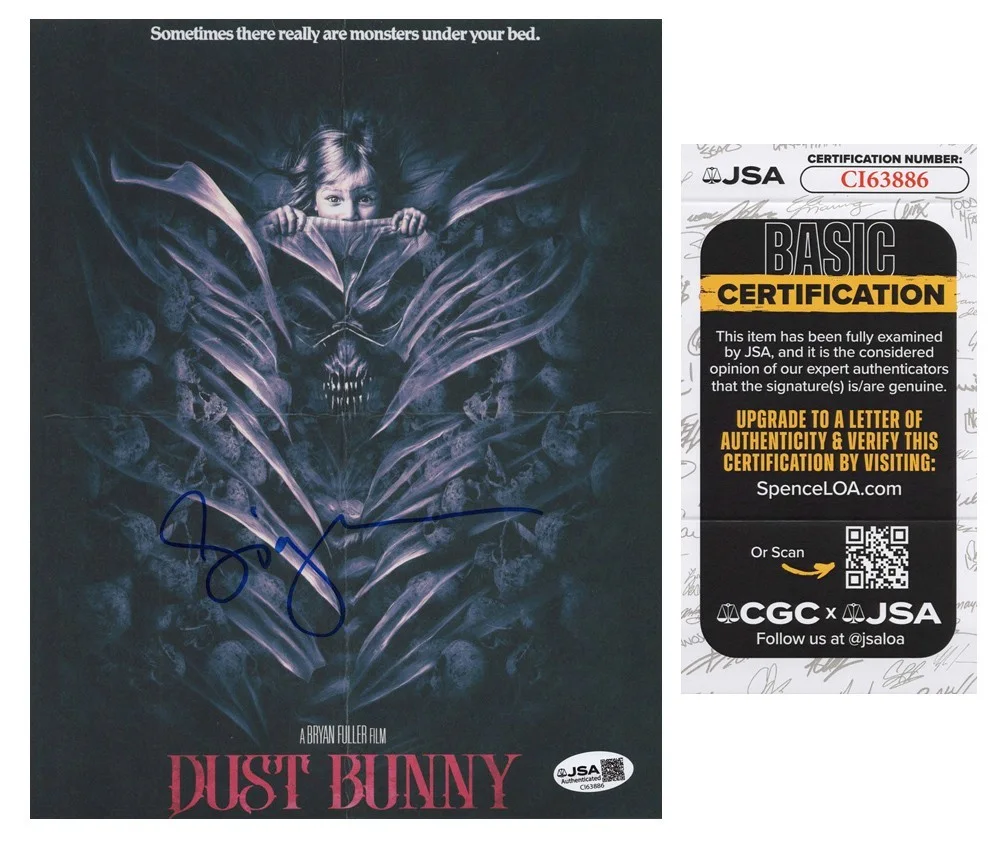 SIGOURNEY WEAVER — Sigourney Weaver signed "DUST BUNNY" 8x10 Photo AUTOGRAPH Alien Ghostbusters JSA, изображение 4