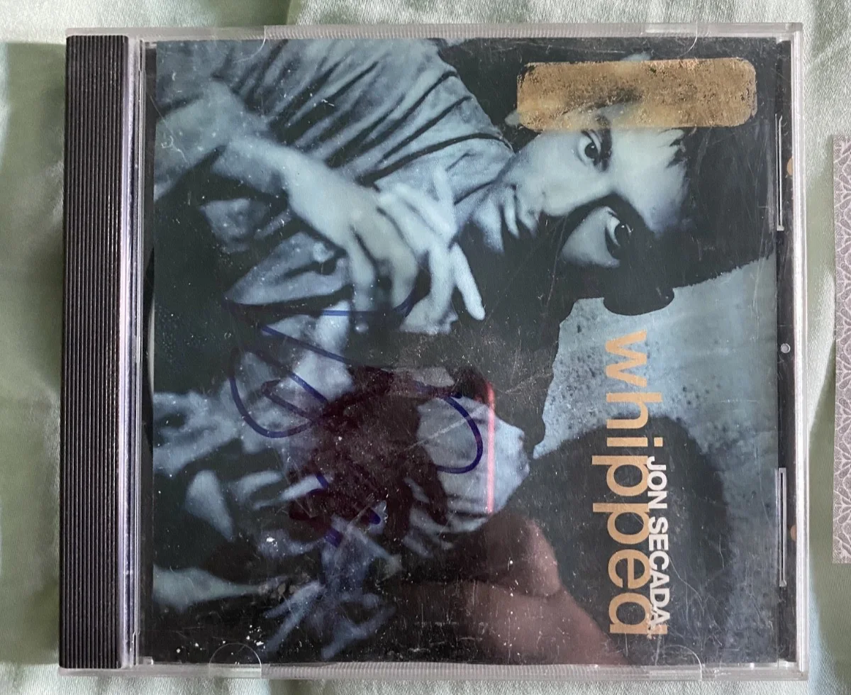 Jon Cecada — Jon Secada signed Whipped - CD - 1994 - AUTHENTIC, image 2