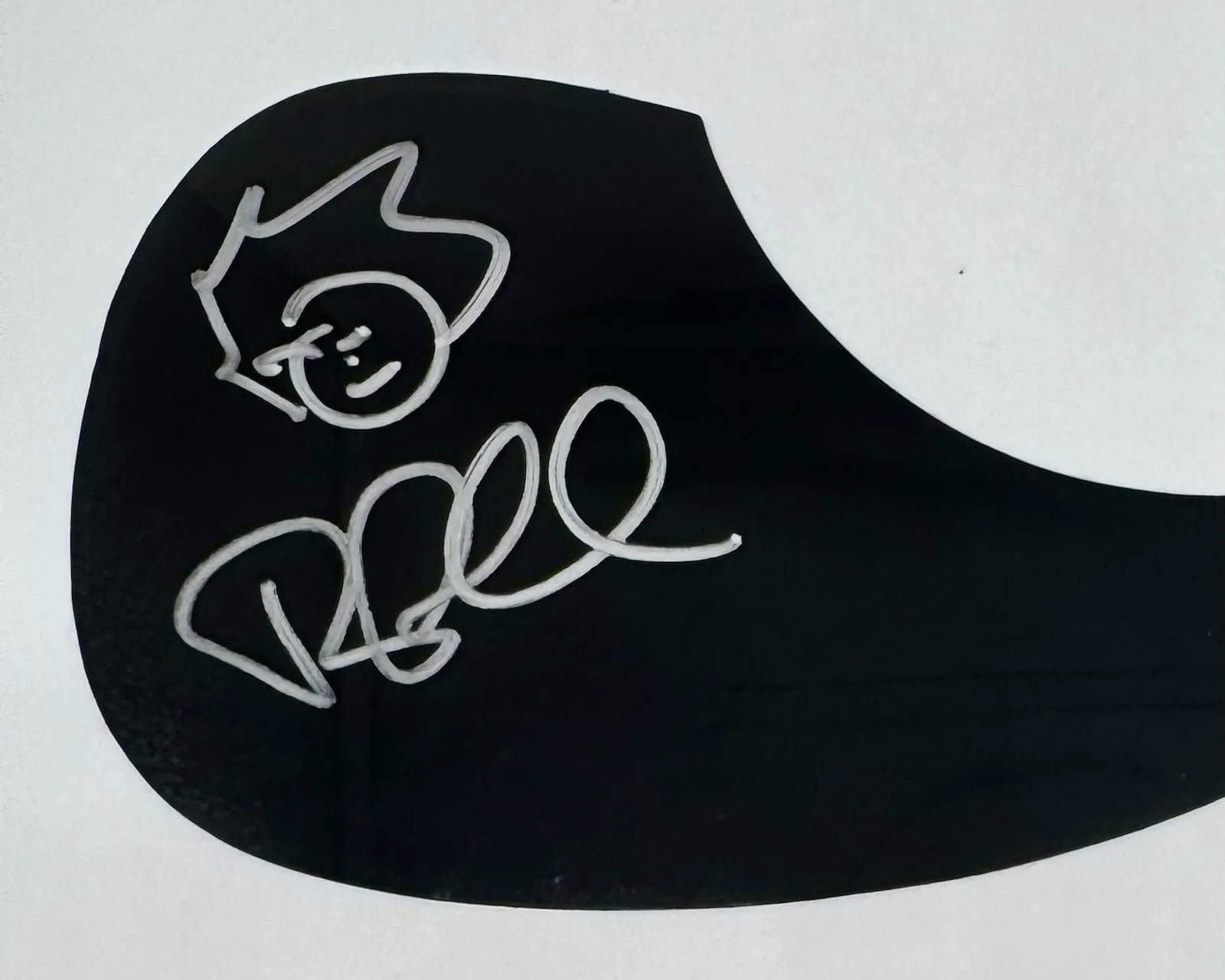 RYAN CABRERA HAND SIGNED AUTOGRAPH ACOUSTIC PICKGUARD WITH JSA COA, image 5