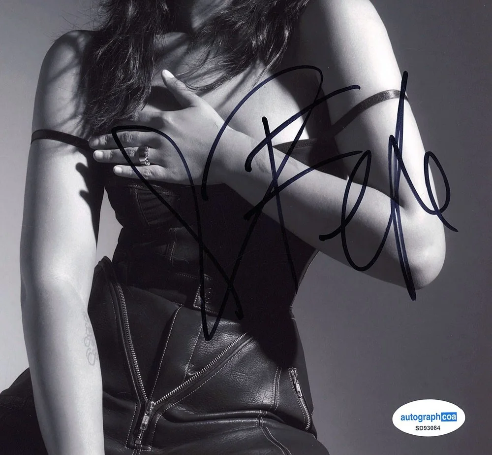 Fefe Dobson — Fefe Dobson signed 8x10 Photo EXACT PROOF c HOT Ghost STUTTERING Singer ACOA COA, изображение 4