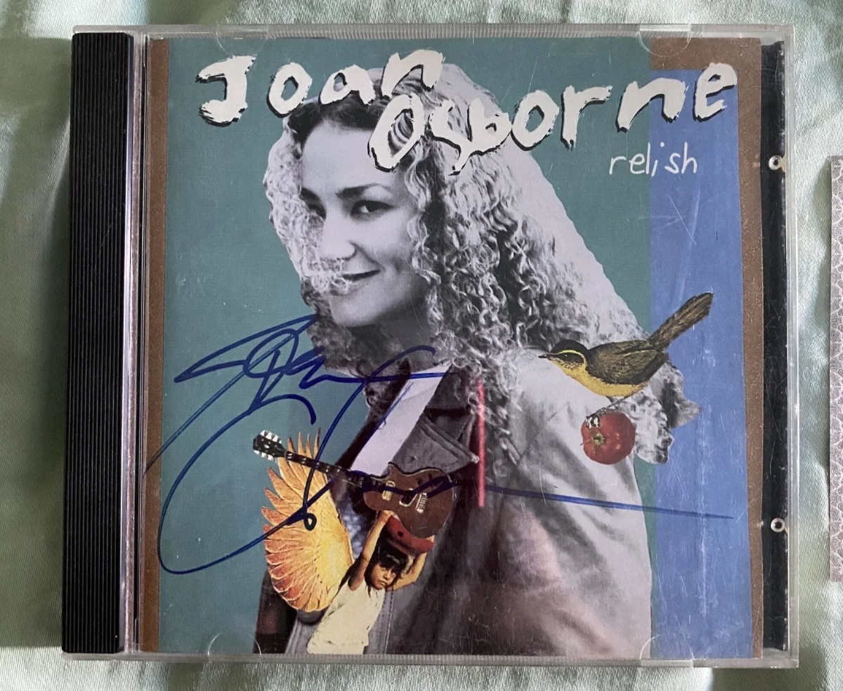 Joan Osborne — Joan Osborne signed Relish - CD - 1995 - AUTHENTIC, image 2