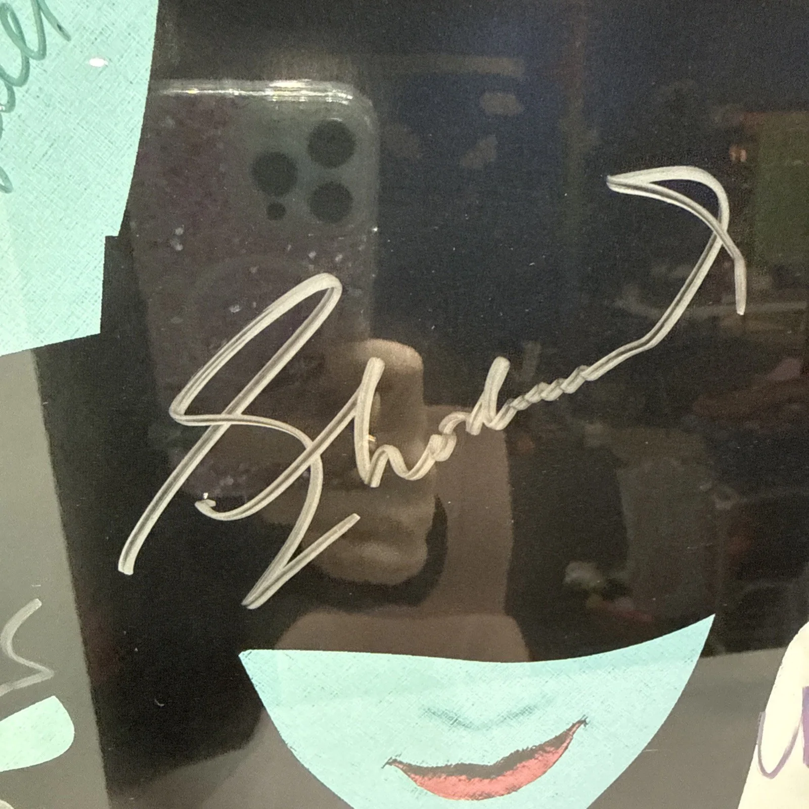 Signed & Framed 2005-06 Gershwin Theatre Wicked Poster Shoshana Bean Megan Hilty, image 4