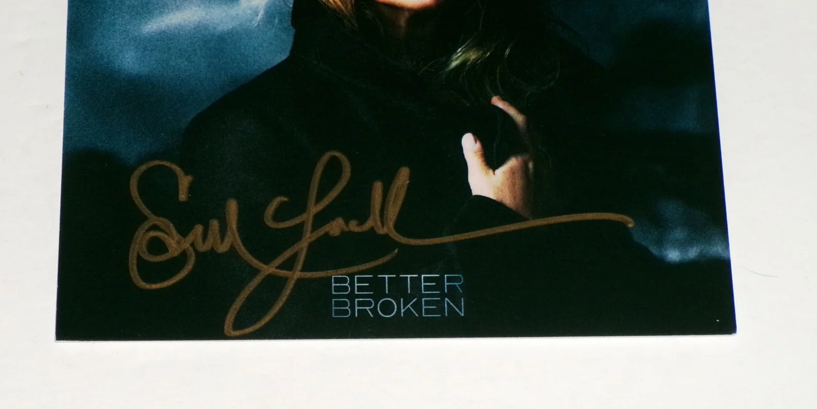 Sarah McLachlan Better Broken SIGNED ART CARD JSA CERT, image 3