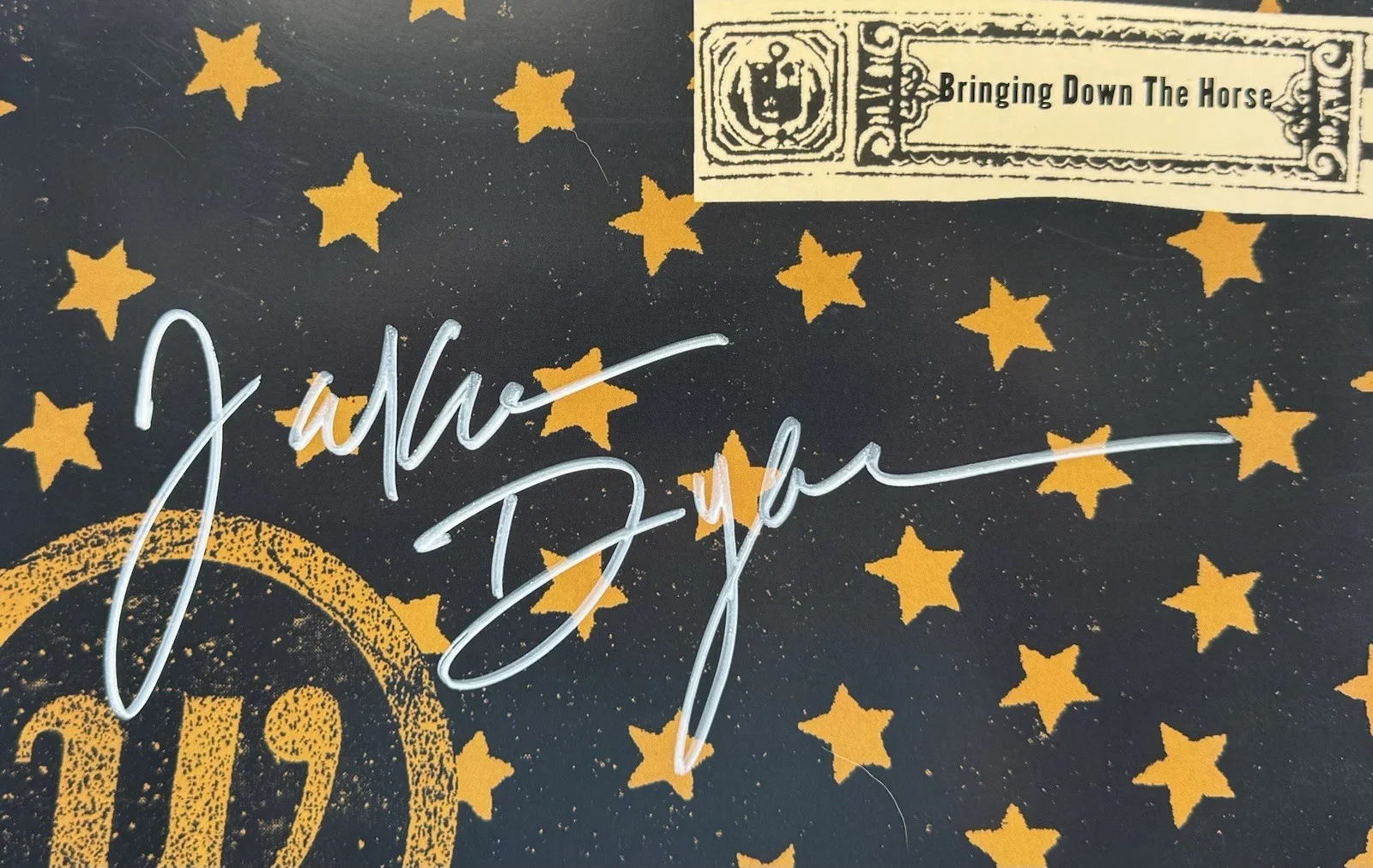 JAKOB DYLAN HAND SIGNED AUTOGRAPH THE WALLFLOWERS VINYL ALBUM LP +JSA COA., image 4