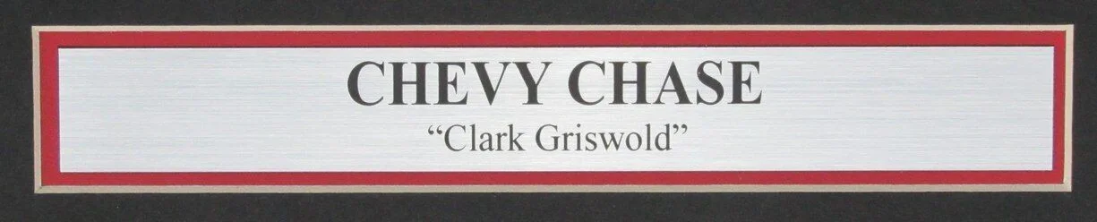 Chevy Chase Autographed 11x17 Movie Poster "Christmas Vacation" Framed JSA, image 3