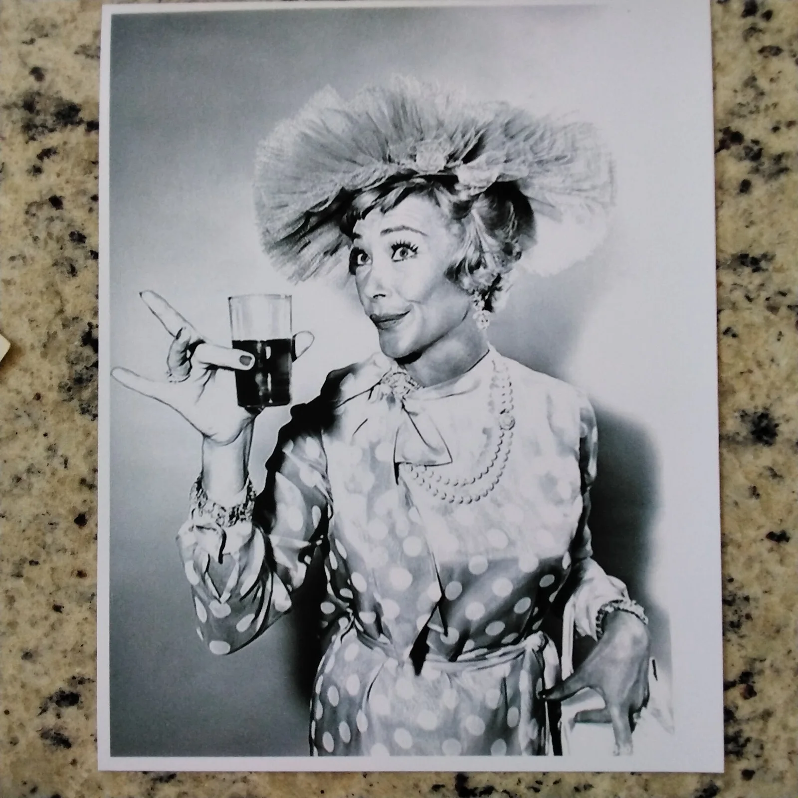 Betty Bruce SIGNED Card Photo 50s Movie TV Stage Actress Gypsy Tessie Tura, изображение 5