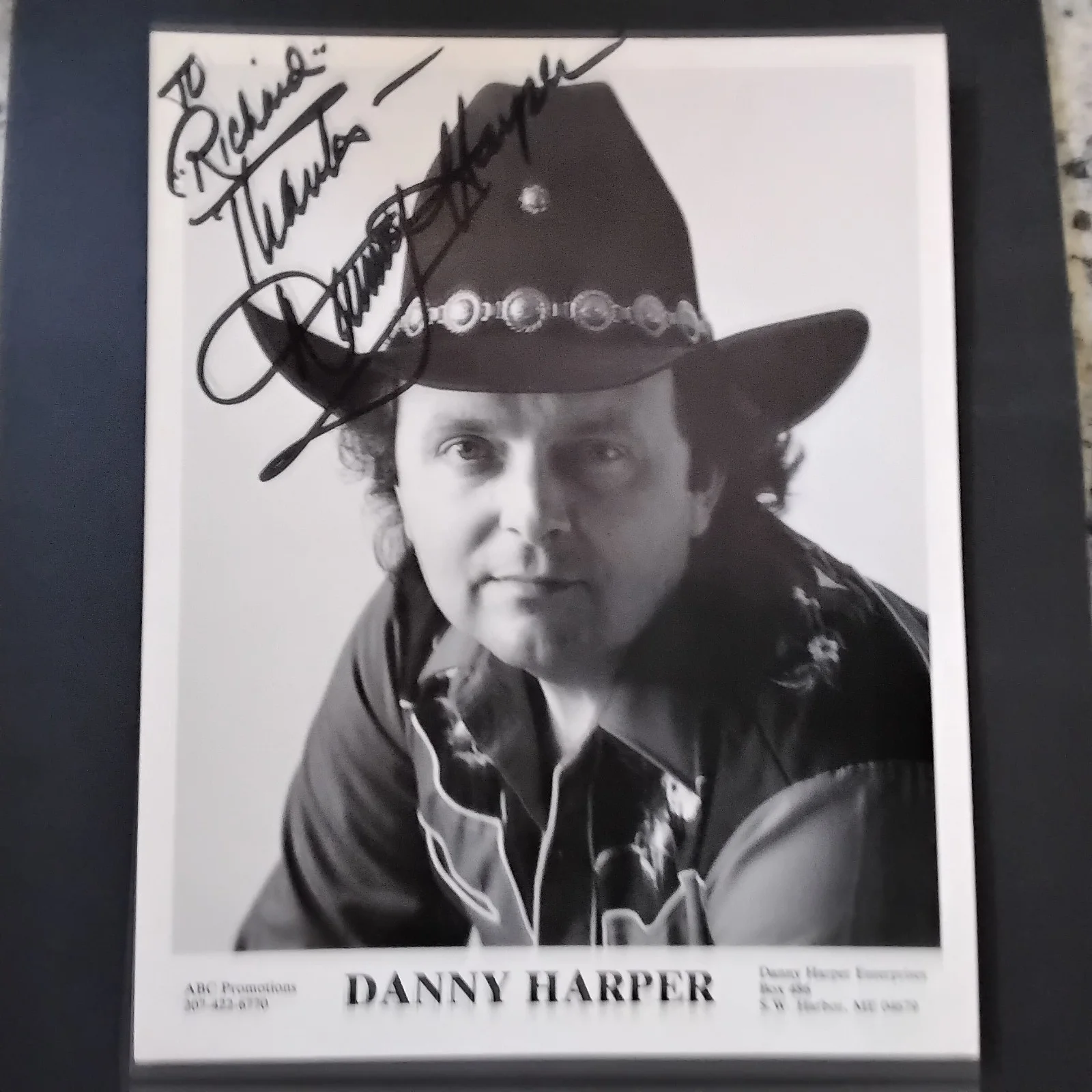 Danny Harper SIGNED Photo Country Musician Singer Where Did U Go Wrong New Dawn, image 5