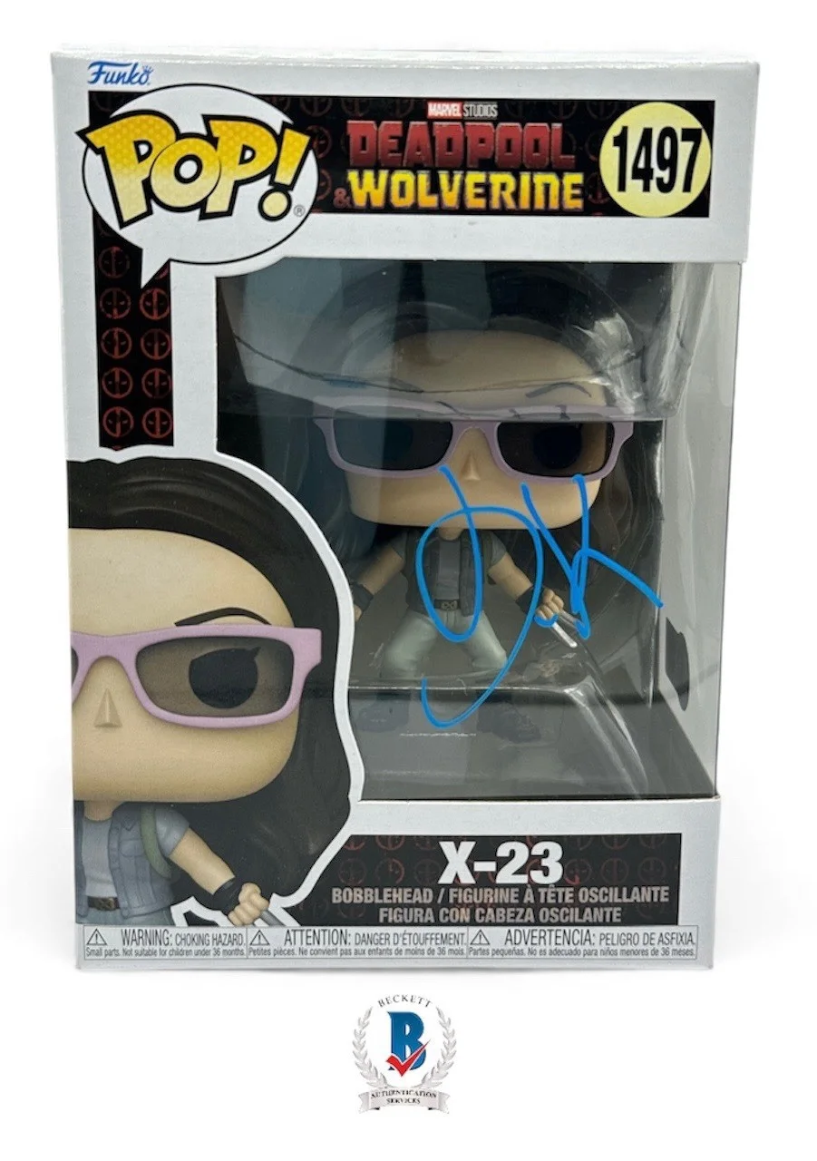 Dafne Keen — Dafne Keen Autograph Signed Marvel Deadpool Wolverine X-23 Funko Pop Beckett COA