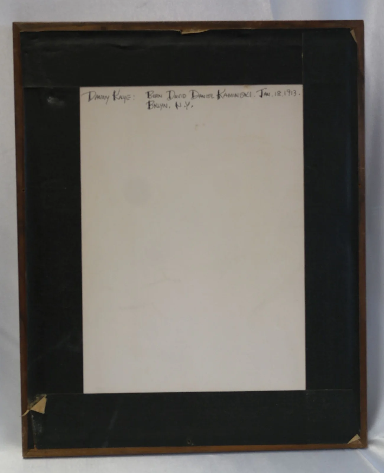 Danny Kaye - American Actor - Framed Photo & Autograph, изображение 3