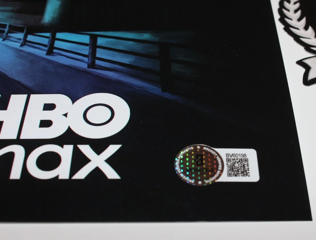 TIM ROBINSON SIGNED 'THE CHAIR COMPANY' 12x18 POSTER PHOTO HBO BAS BECKETT COA, изображение 4
