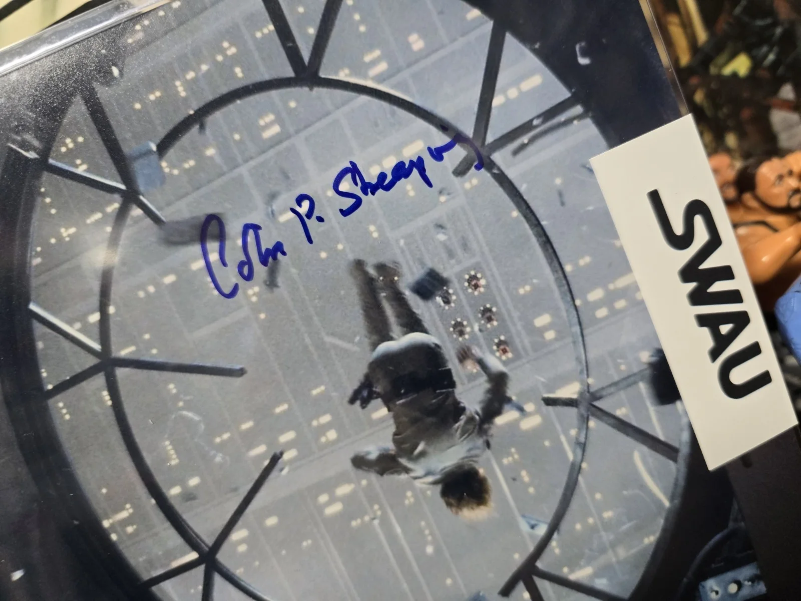 Colin Skeaping — COLIN SKEAPING Luke Stuntman Signed AUTO 8x10 Photo Star Wars SWAU Hologram ESB, изображение 2