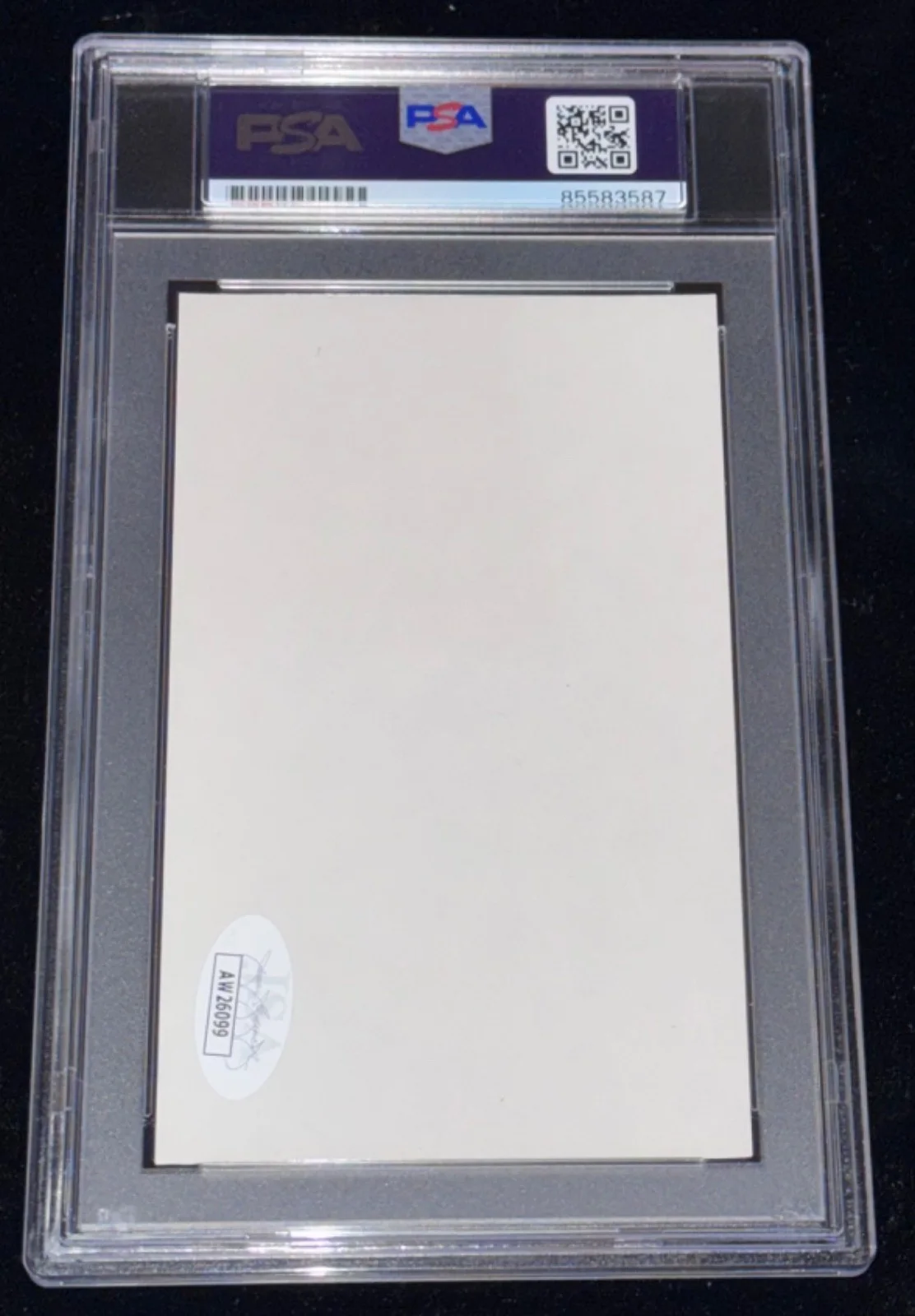 Marlon Brando — Signed Mario Puzo 3x5 index card THE GODFATHER Author Autographed Card Auto PSA, image 4