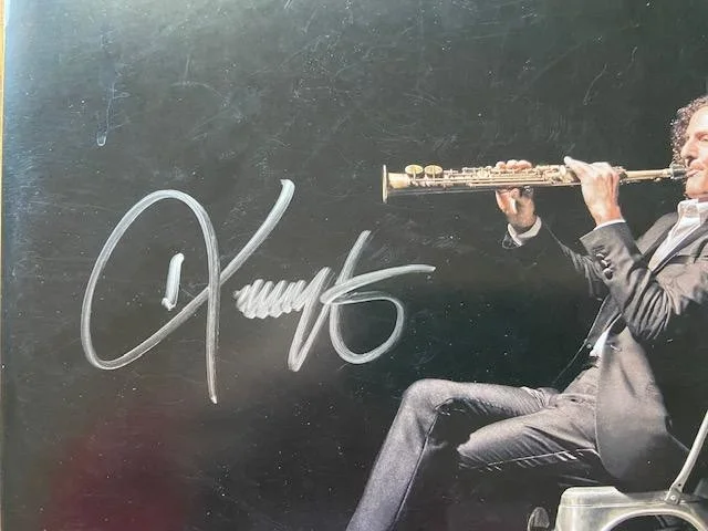Kenny G Signed New Standard Dual Vinyl Record Album Jazz Saxophone, image 2