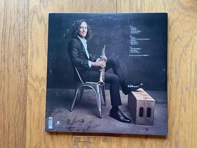Kenny G Signed New Standard Dual Vinyl Record Album Jazz Saxophone, image 3
