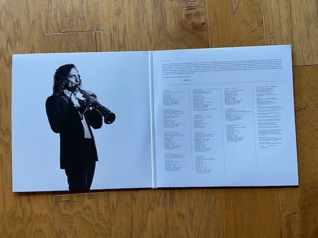 Kenny G Signed New Standard Dual Vinyl Record Album Jazz Saxophone, image 4