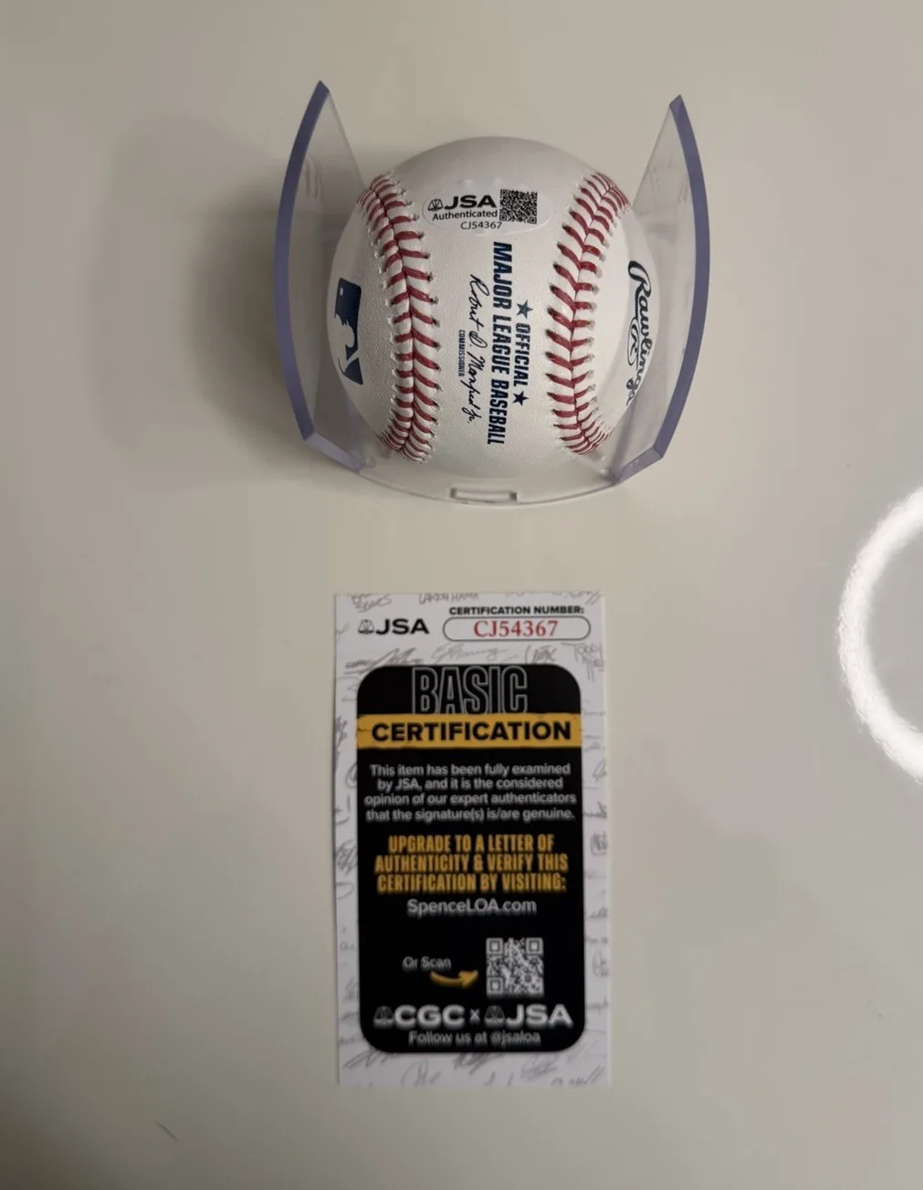 Jim Belushi — Jim Belushi Actor Autographed Baseball Chicago Cubs Blue Brothers JSA COA, изображение 2