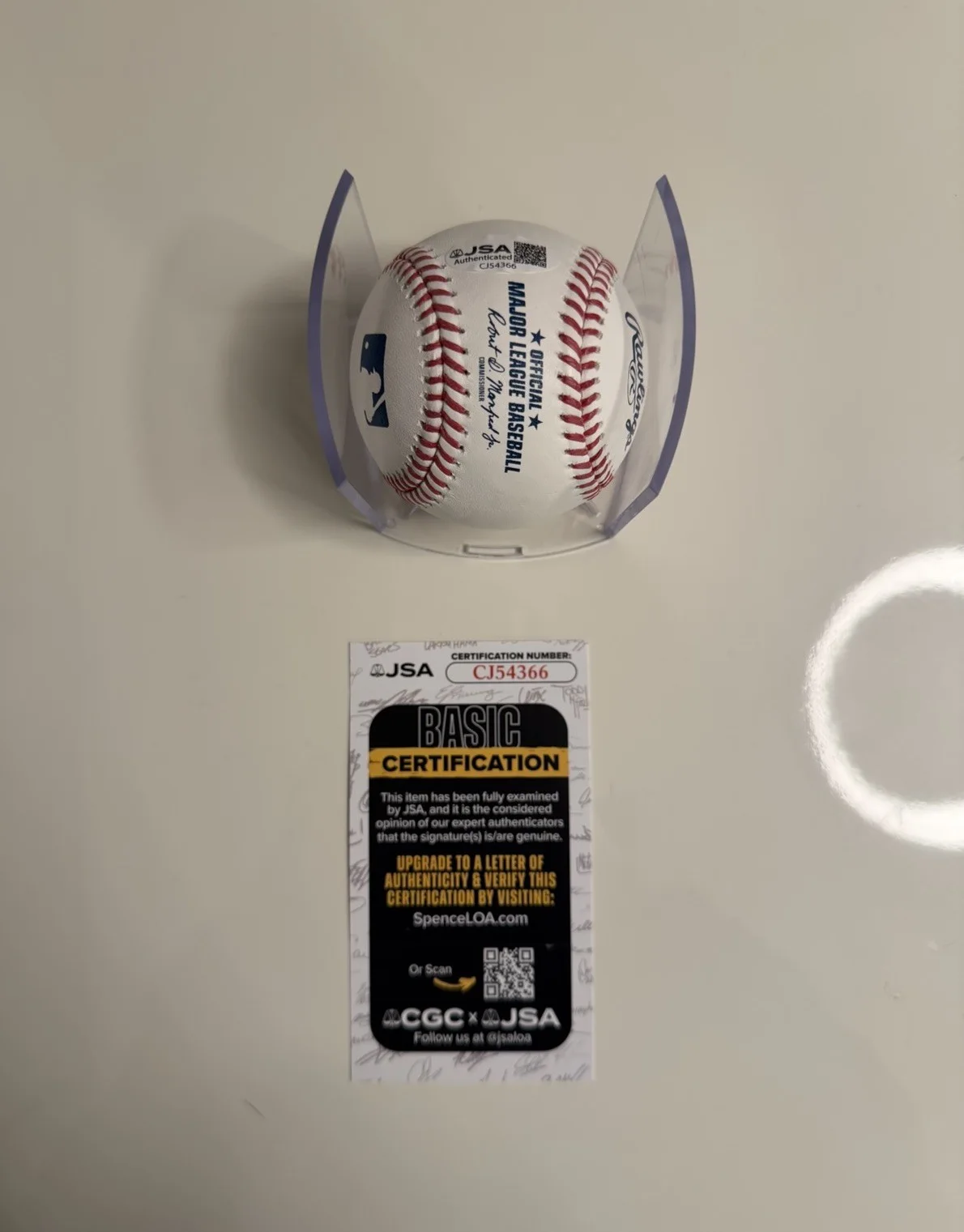 Jesse Eisenberg — Jesse Eisenberg Actor Autographed Baseball Rare JSA COA, image 2