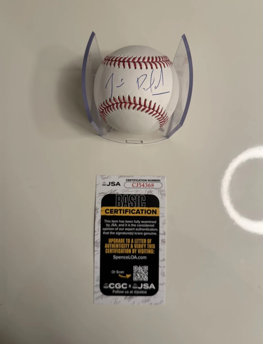 Jim Belushi — Jim Belushi Actor Autographed Baseball Chicago Cubs Blue Brothers JSA COA