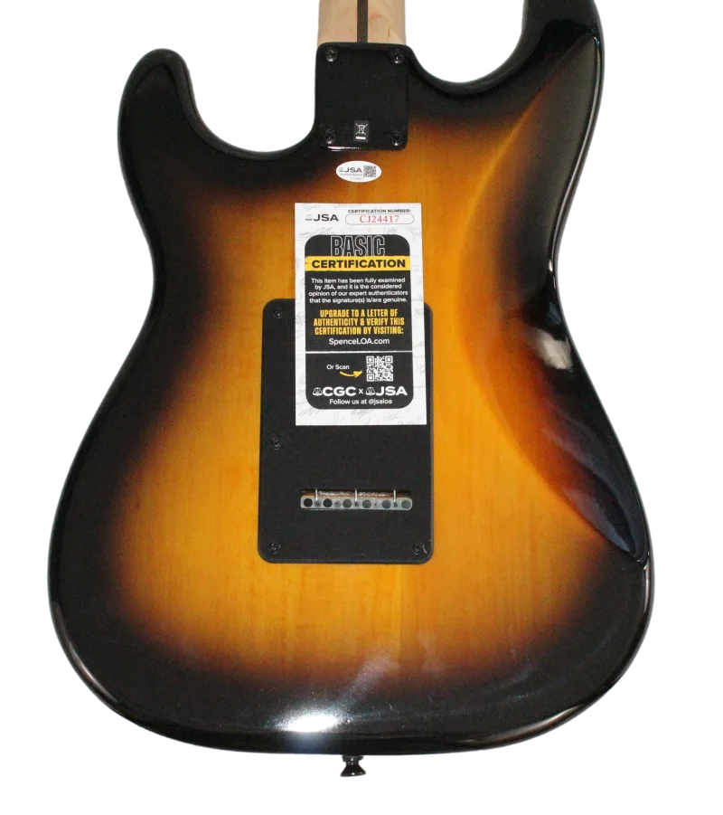 Robert Cray — Robert Cray Signed Autograph Full Size Stratocaster Guitar- Blues Icon JSA COA, image 3