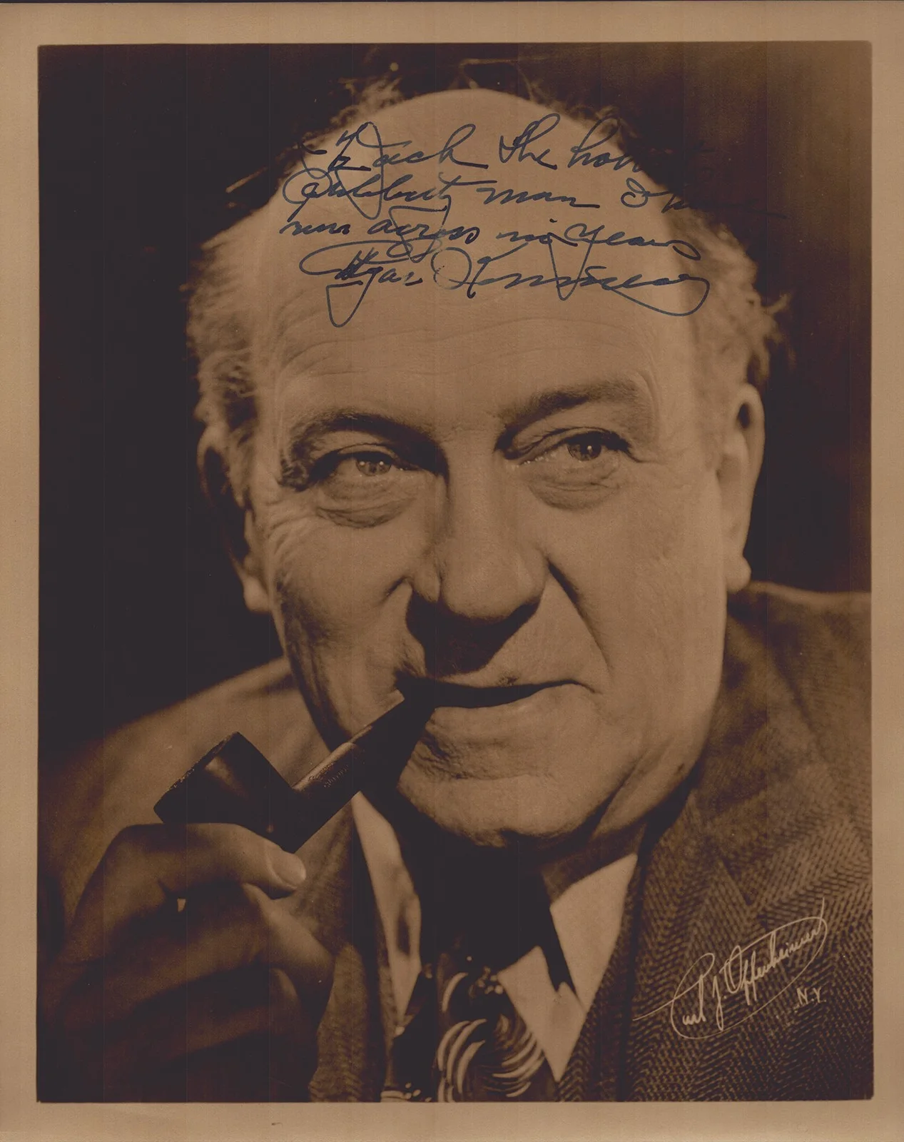 Edgar Kennedy — EDGAR KENNEDY - AUTOGRAPHED INSCRIBED PHOTOGRAPH