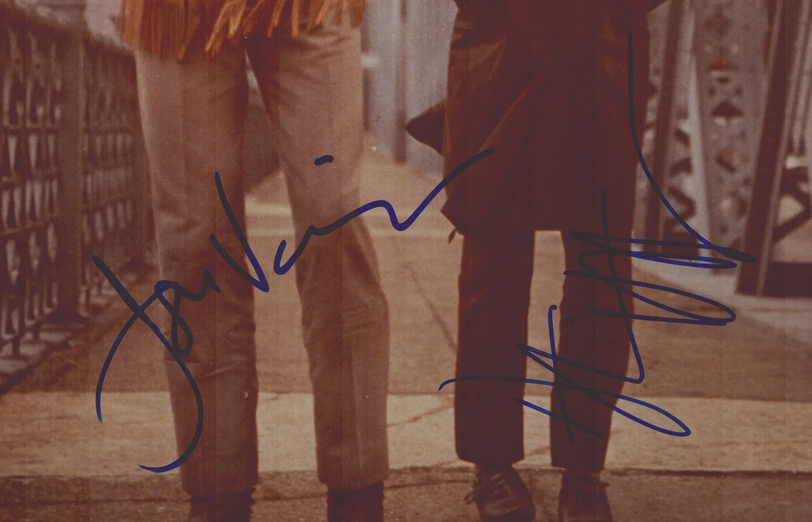 Jon Voight, Dustin Hoffman — MIDNIGHT COWBOY MOVIE CAST - AUTOGRAPHED SIGNED PHOTOGRAPH WITH CO-SIGNERS, изображение 2