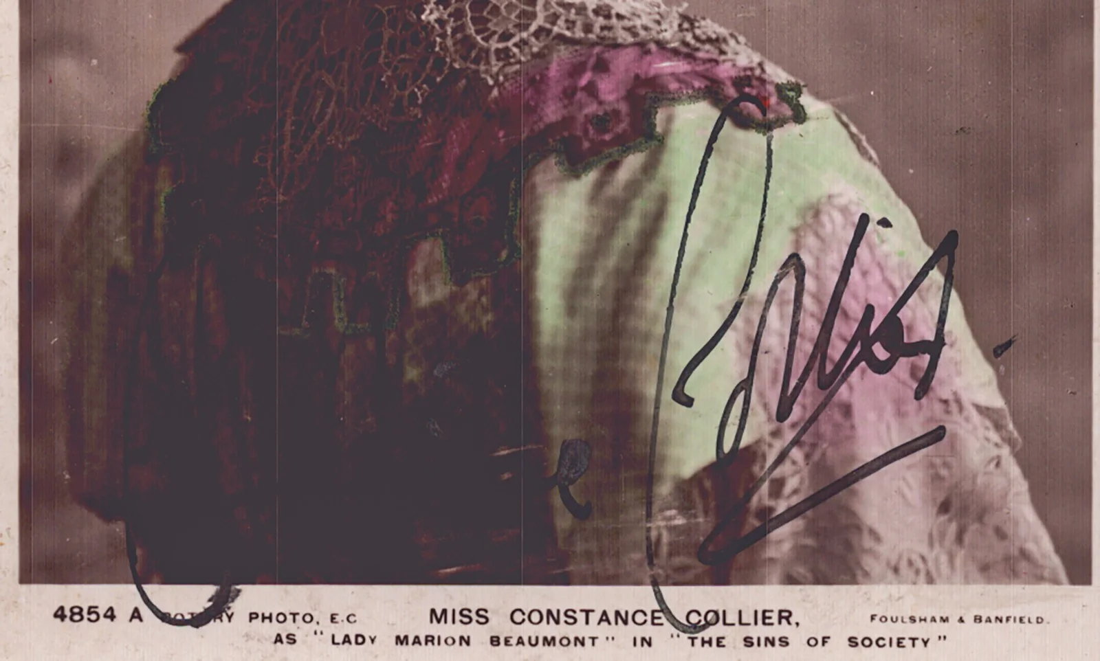 Constance Collier — CONSTANCE COLLIER - PHOTOGRAPH SIGNED, изображение 2