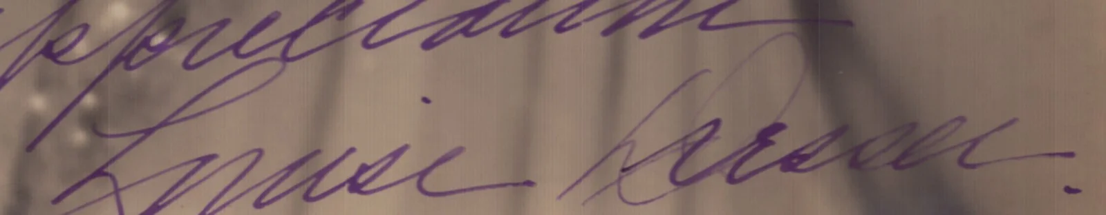 Louise Dresser — LOUISE DRESSER - INSCRIBED PHOTOGRAPH SIGNED 1928, изображение 2