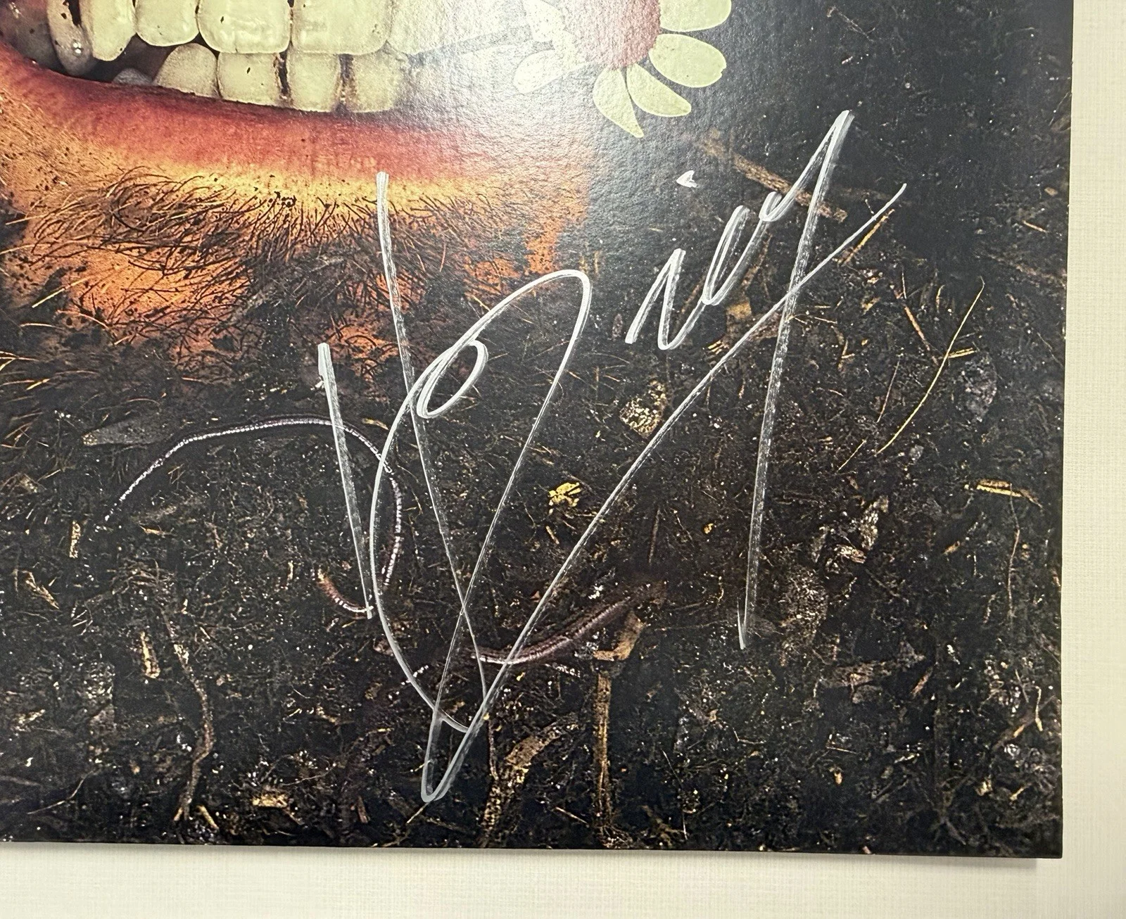 Hozier SIGNED "Unreal Unearth" Vinyl Album Autographed LP Record *On Sleeve*, image 2