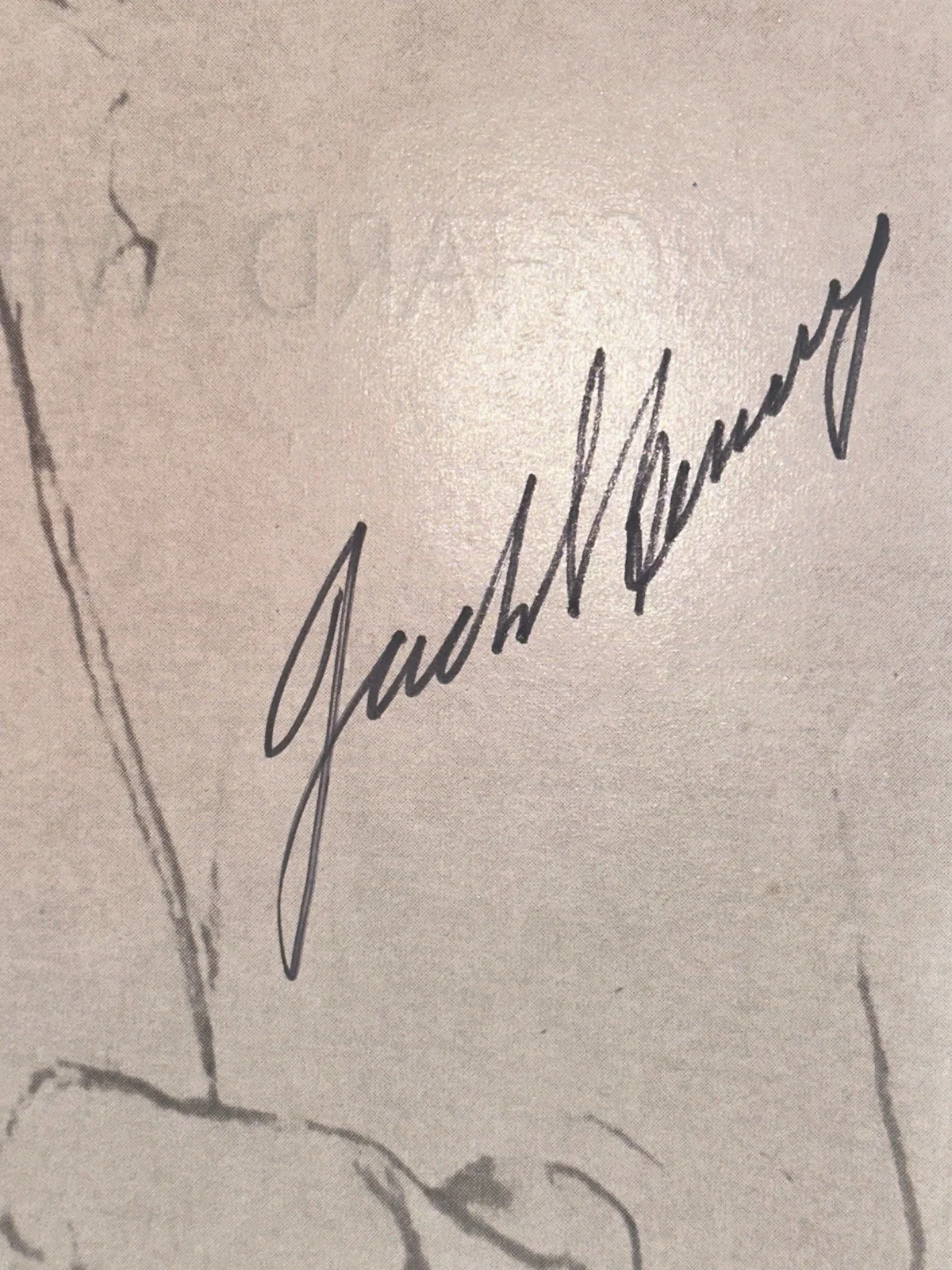 Jack Benny — Jack Benny Signed Autograph, image 2