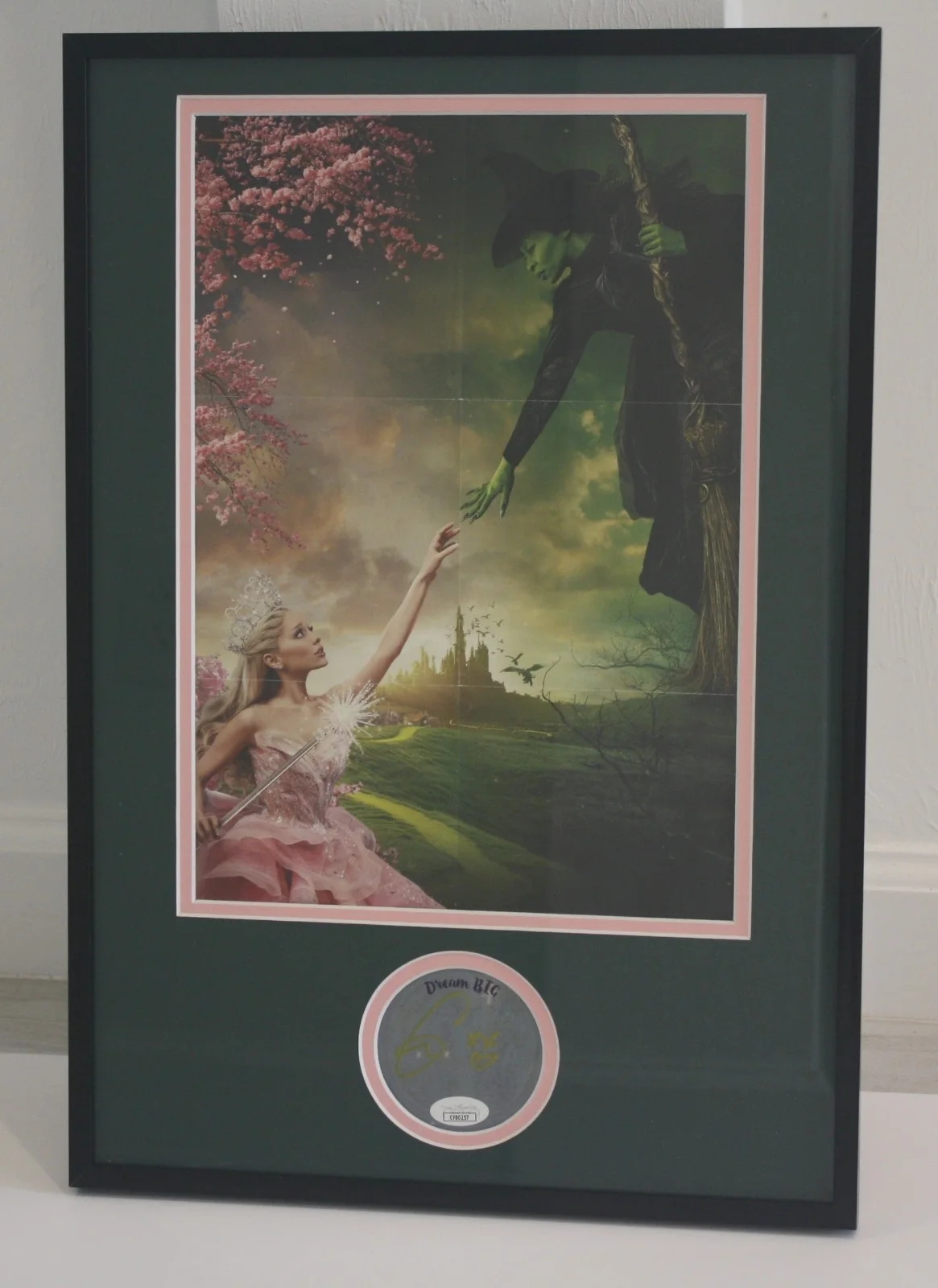 Cynthia Erivo — CYNTHIA ERIVO (Elphaba) Signed Cut Signature Autograph and Wicked Poster JSA COA, image 3