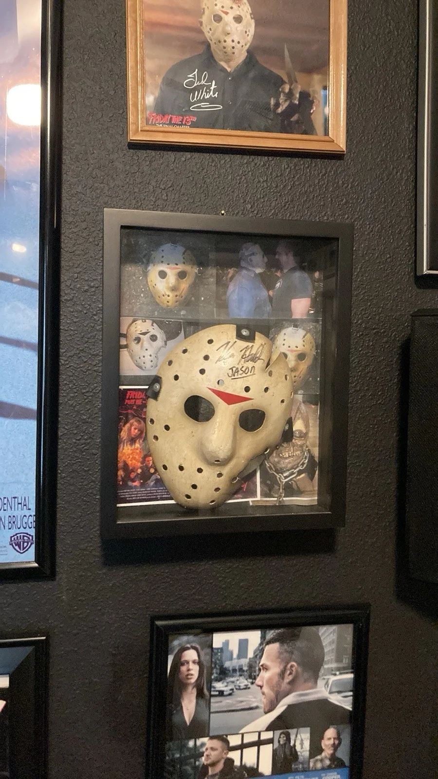 Friday The 13th Pt 7 Mask Autographed By Kane HODDER @a Weekend Of Horrors, изображение 2