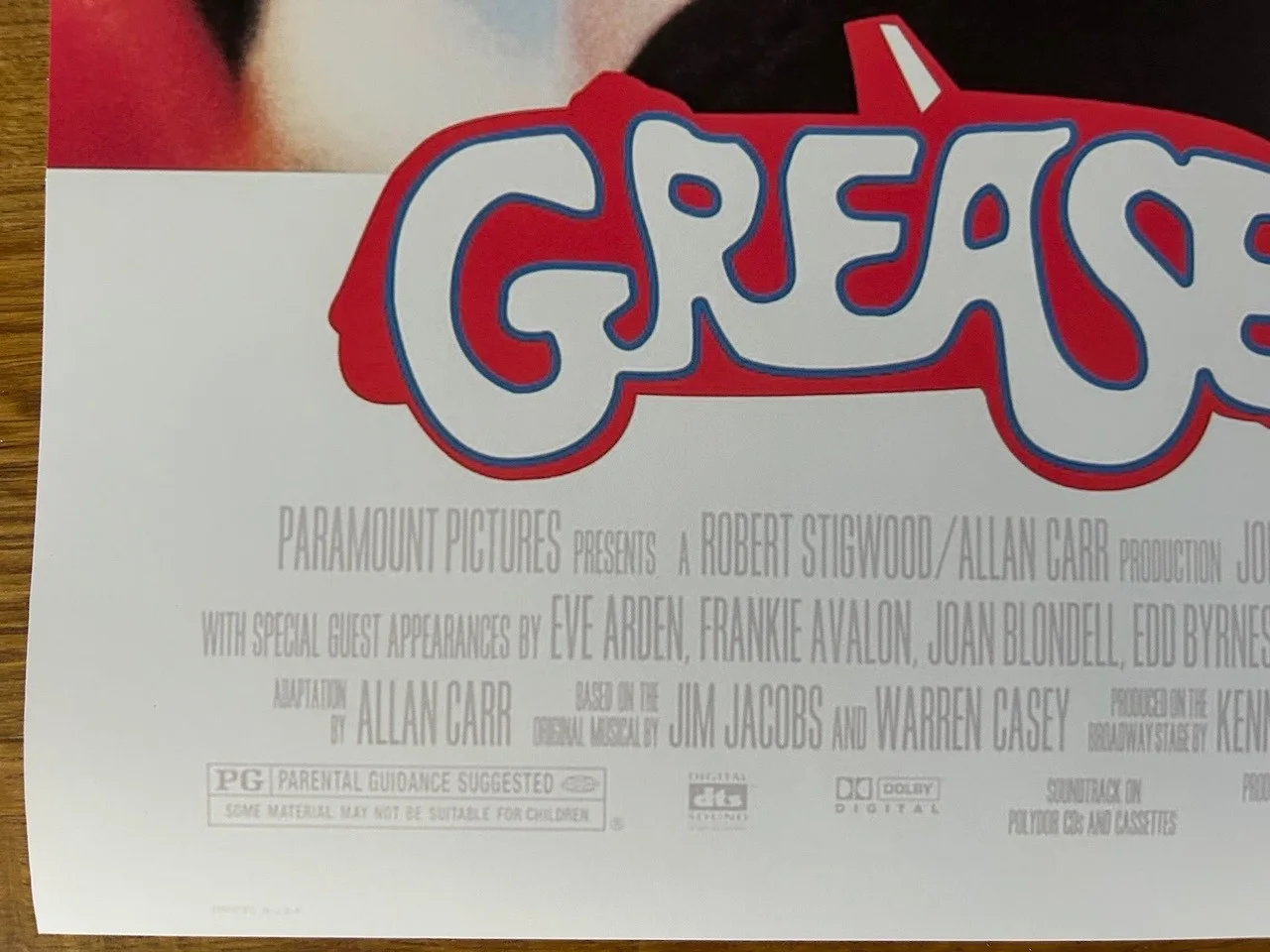 Poster Grease 430mm x 640mm (Bit bigger than A2), image 4