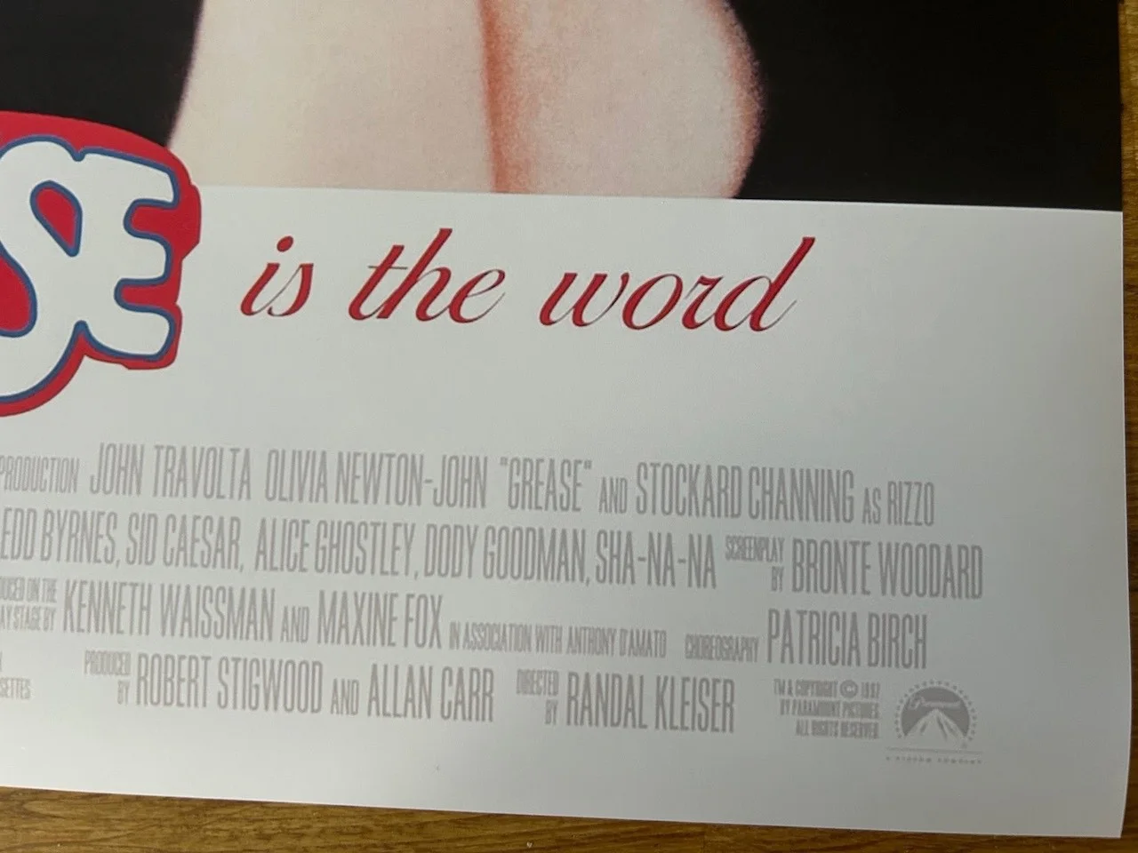 Poster Grease 430mm x 640mm (Bit bigger than A2), image 5