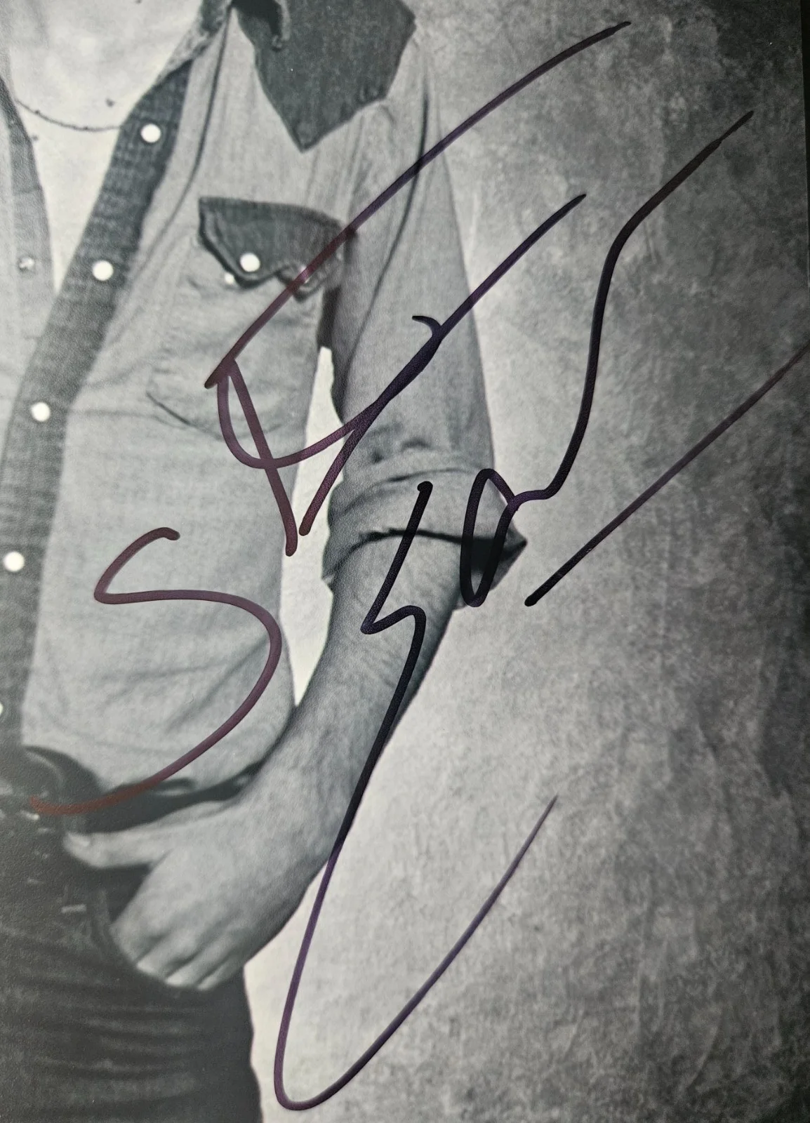 Steve Earle Hand Signed Autograph 8x10 Photo Copperhead Road Singer Country Rock, изображение 2