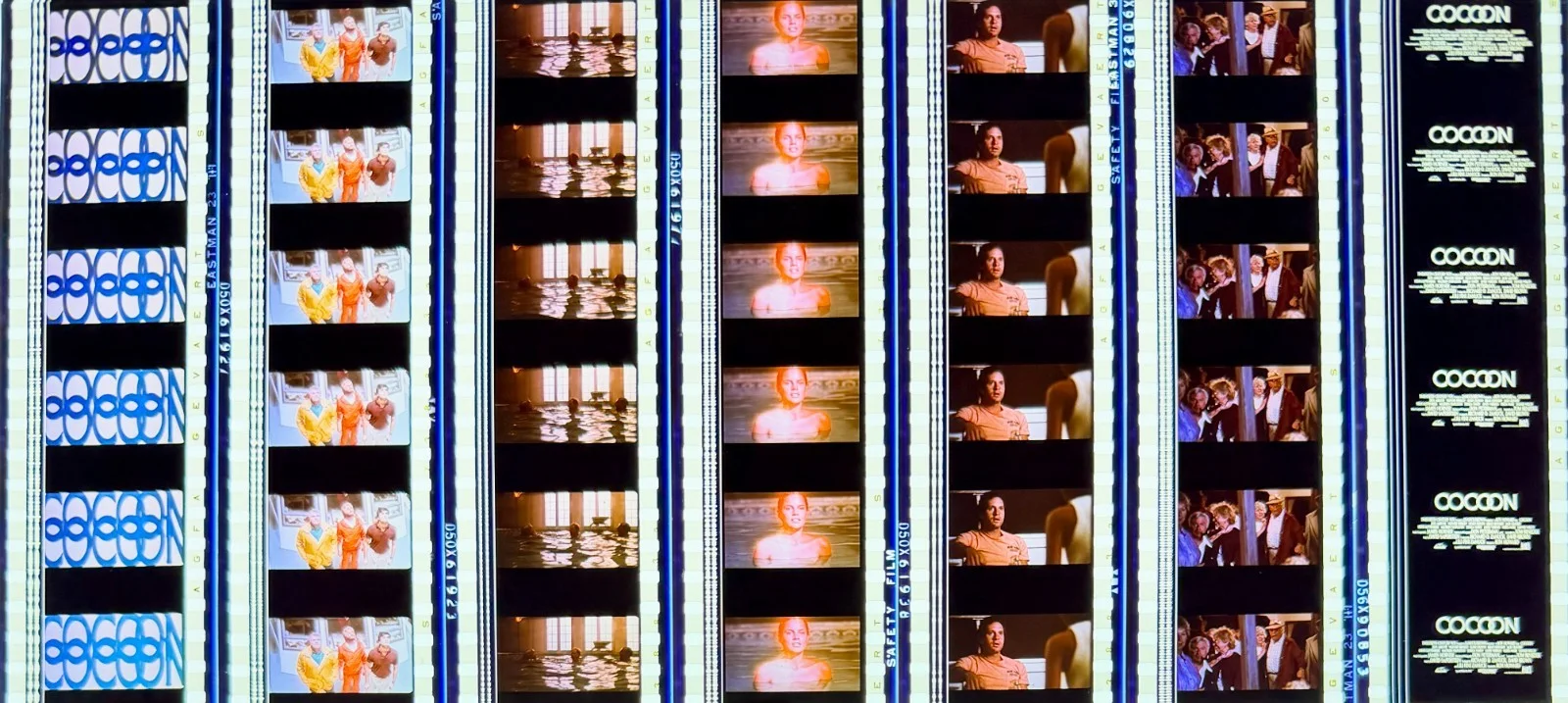 Cocoon 1985 Very Rare Unmounted Genuine 35mm Film Cells, image 3