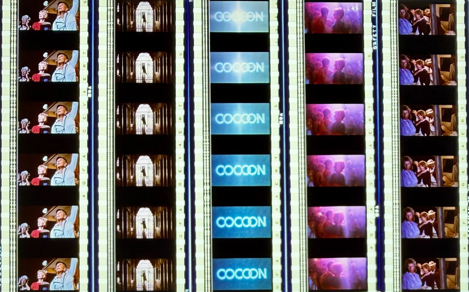 Cocoon 1985 Very Rare Unmounted Genuine 35mm Film Cells, image 4