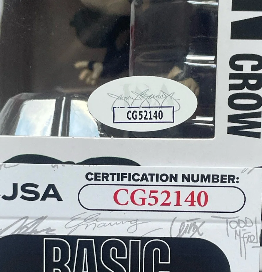 James O’barr — James O’barr Hand Signed Funko JSA Authentic The Crow, image 3