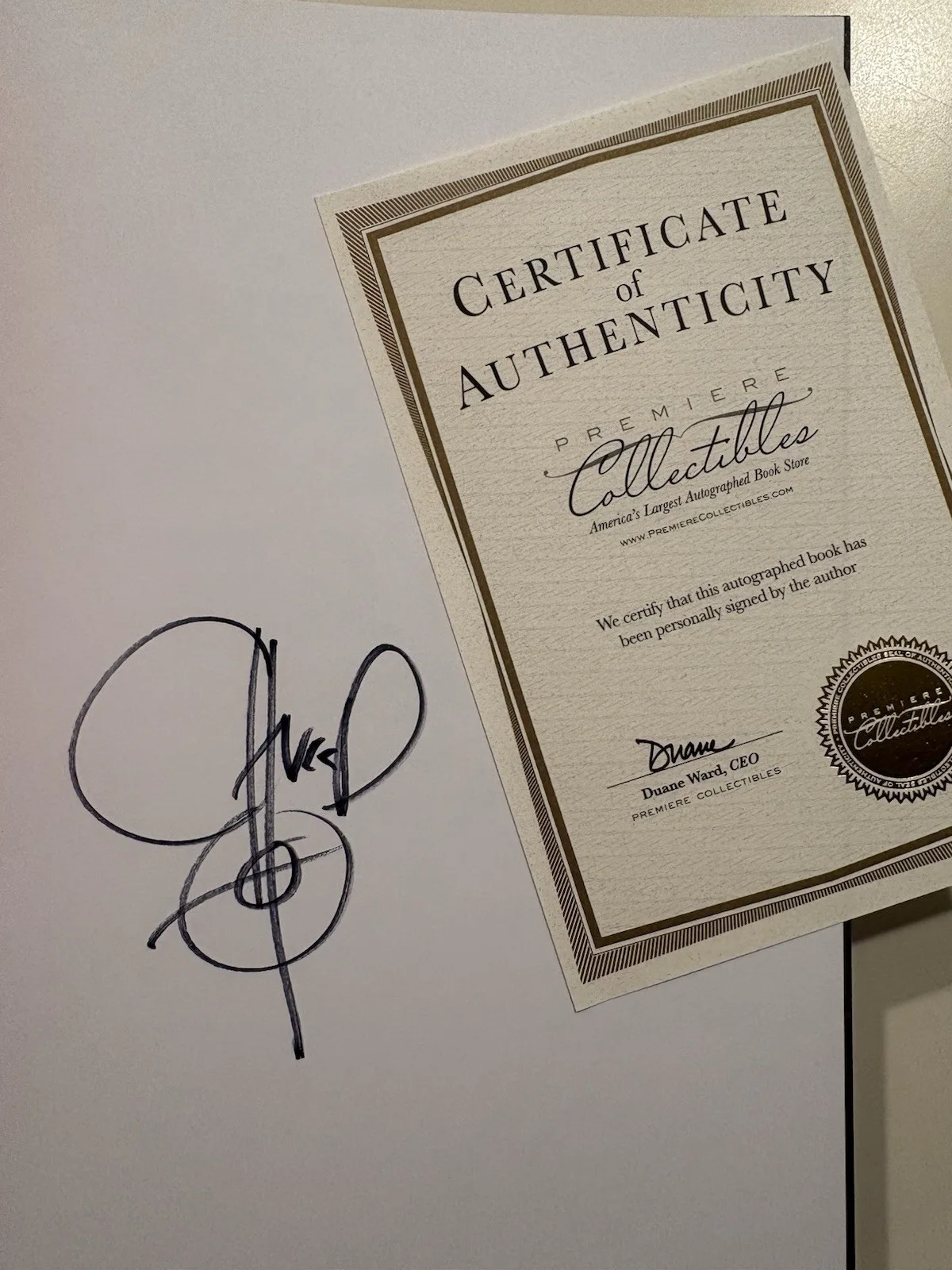 Public Enemy Chuck D SIGNED This Day In Rap Premiere Collectibles AUTOGRAPHED, image 2