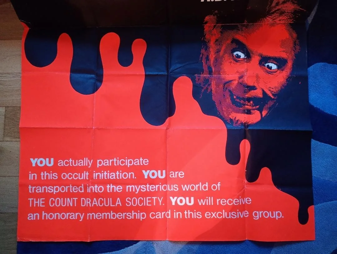 DRACULA A.D. 1972 poster, изображение 2