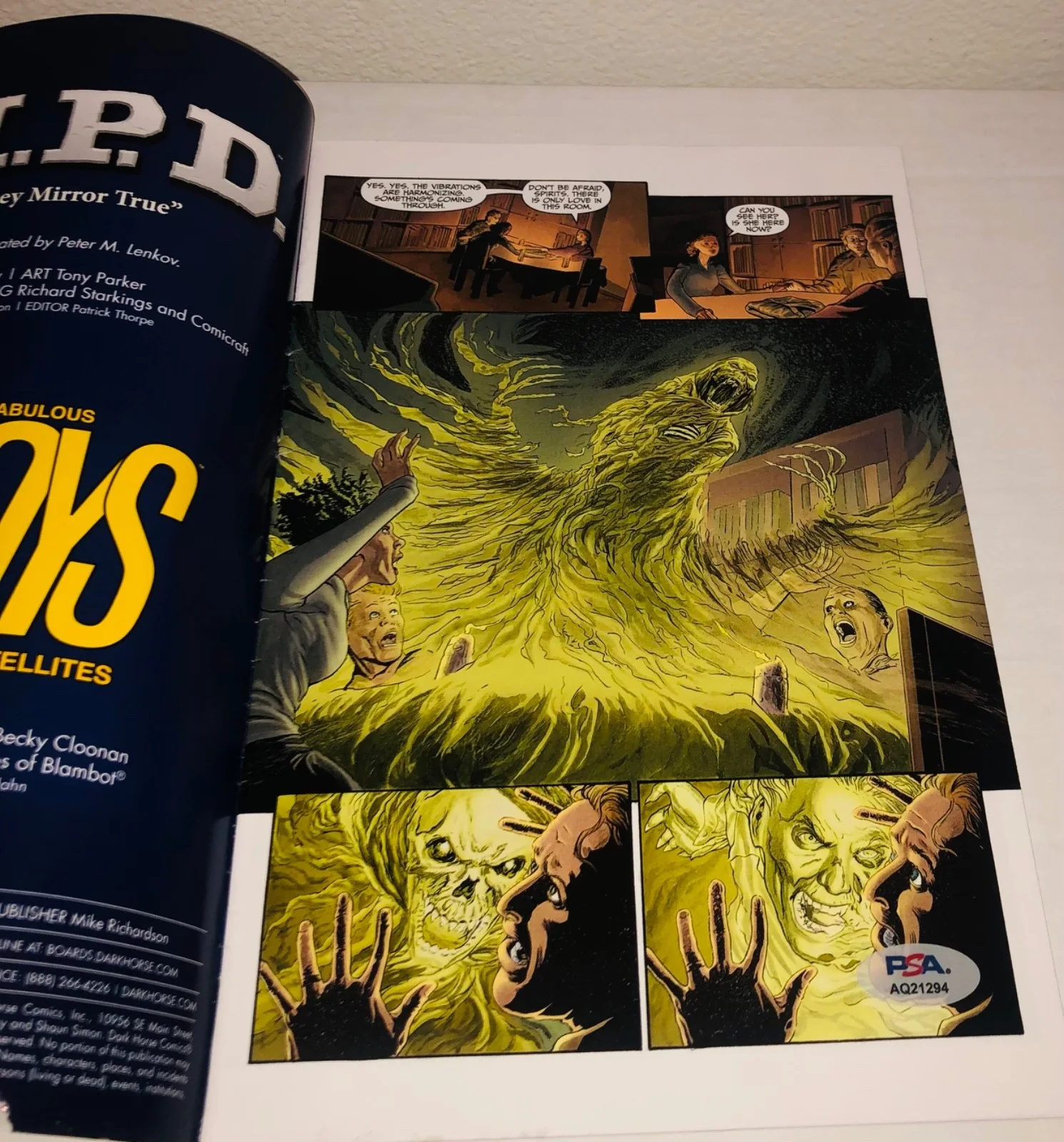 Gerard Way Becky Cloonan True Lives Of The Fabulous Killjoys Signed Comic PSA, изображение 2
